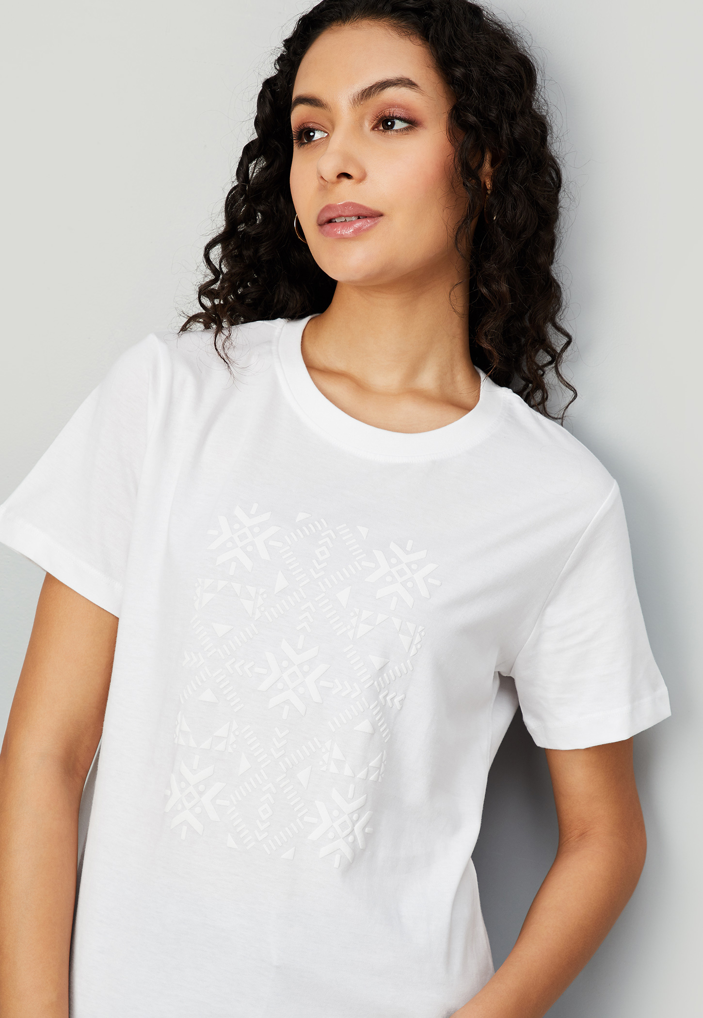 Women Embossed T-shirt-picture-49