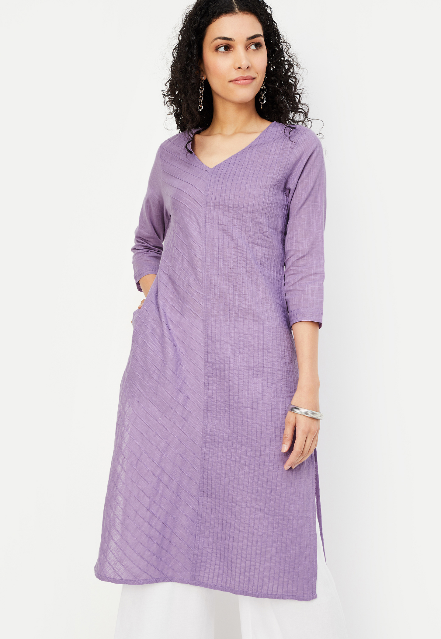 Women Pintuck Straight Kurta-picture-43