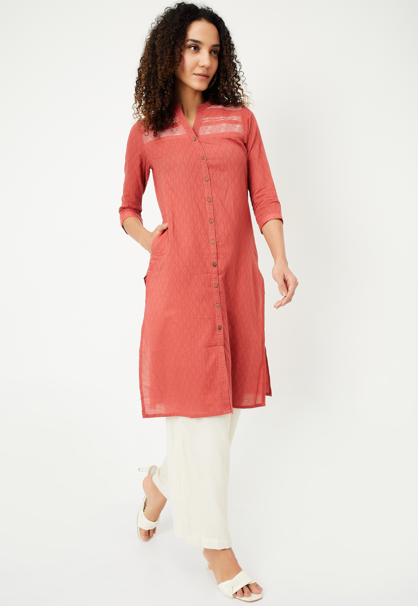 Women Woven Straight Kurta-picture-22