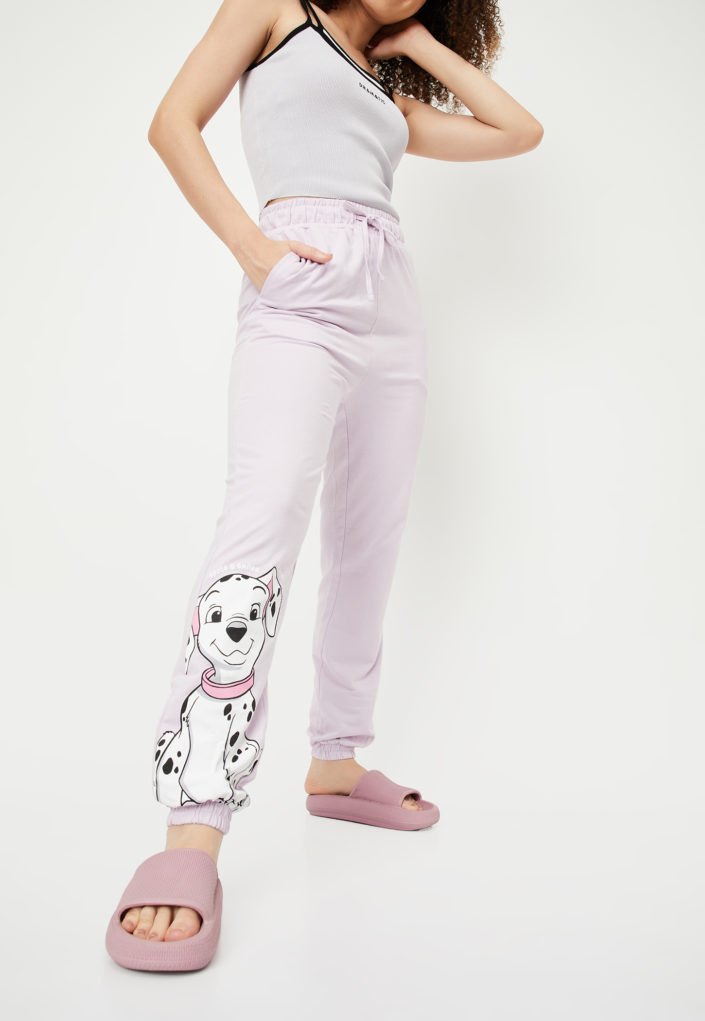 Women 101 Dalmatians Print Joggers-picture-20