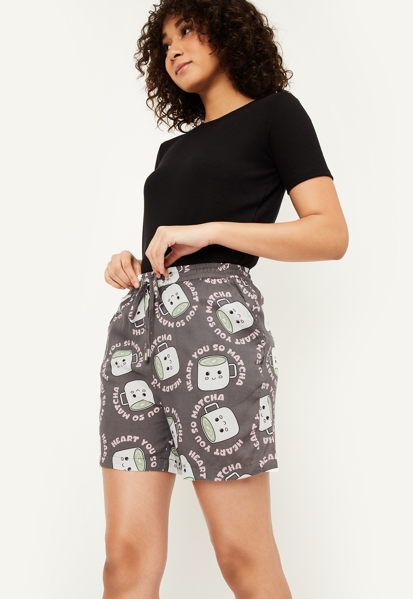 Women Printed Shorts-image-11