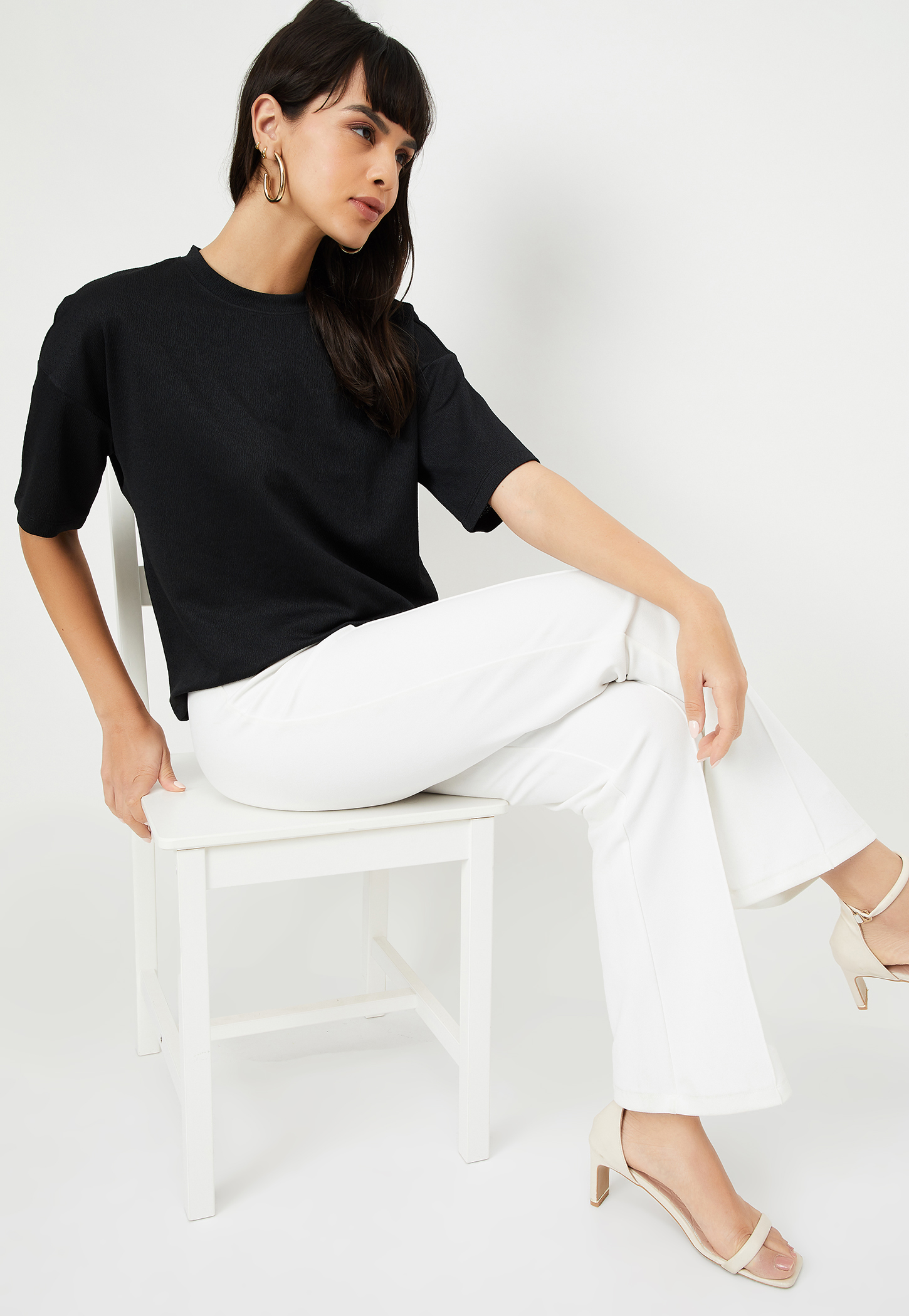 Women Textured T-shirt-picture-42