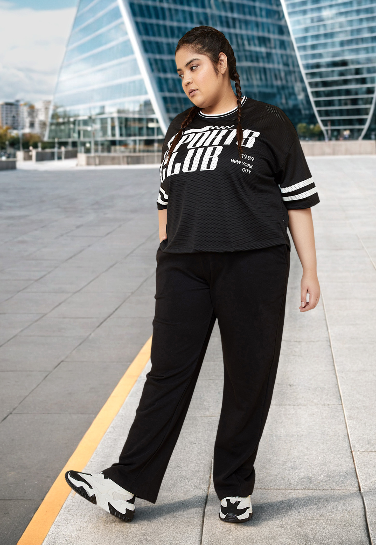 Women Solid Athleisure Track Pants-picture-47