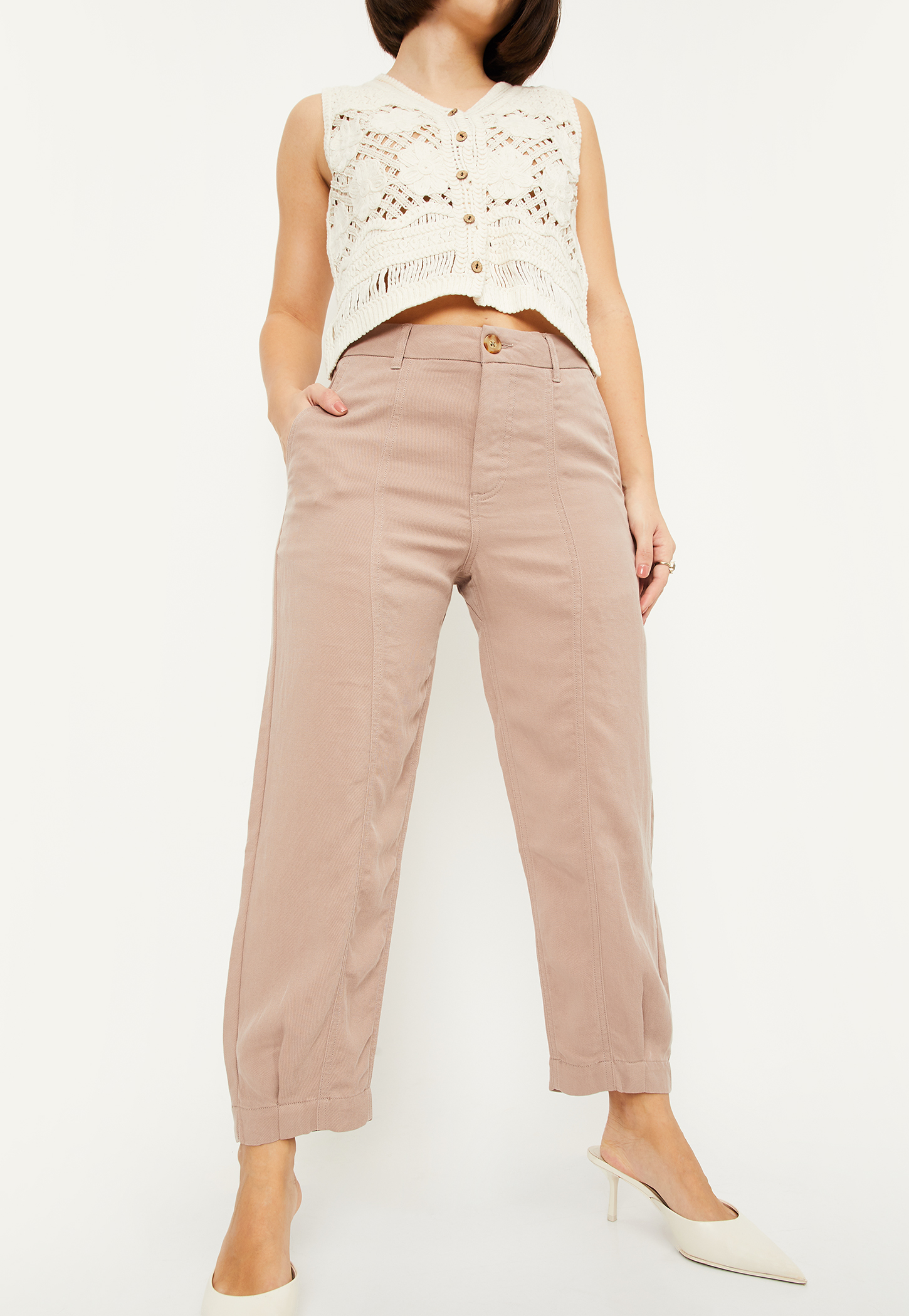 Women Textured Joggers-picture-35