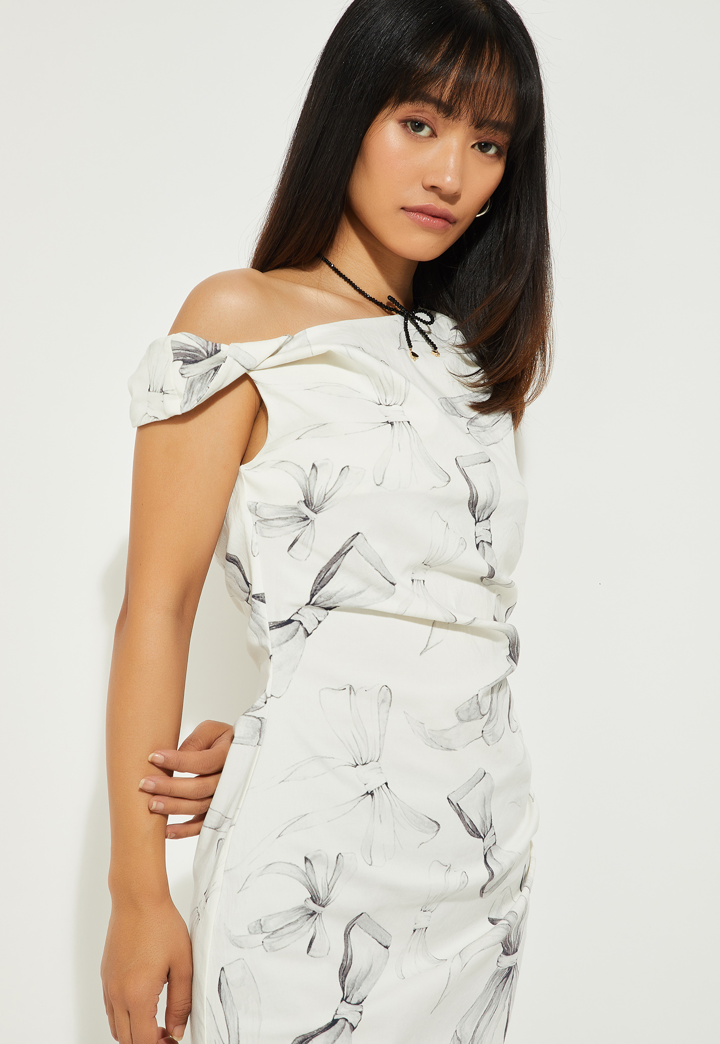 Karen knit set mini dress andmary ワンピース andmary Karen knit