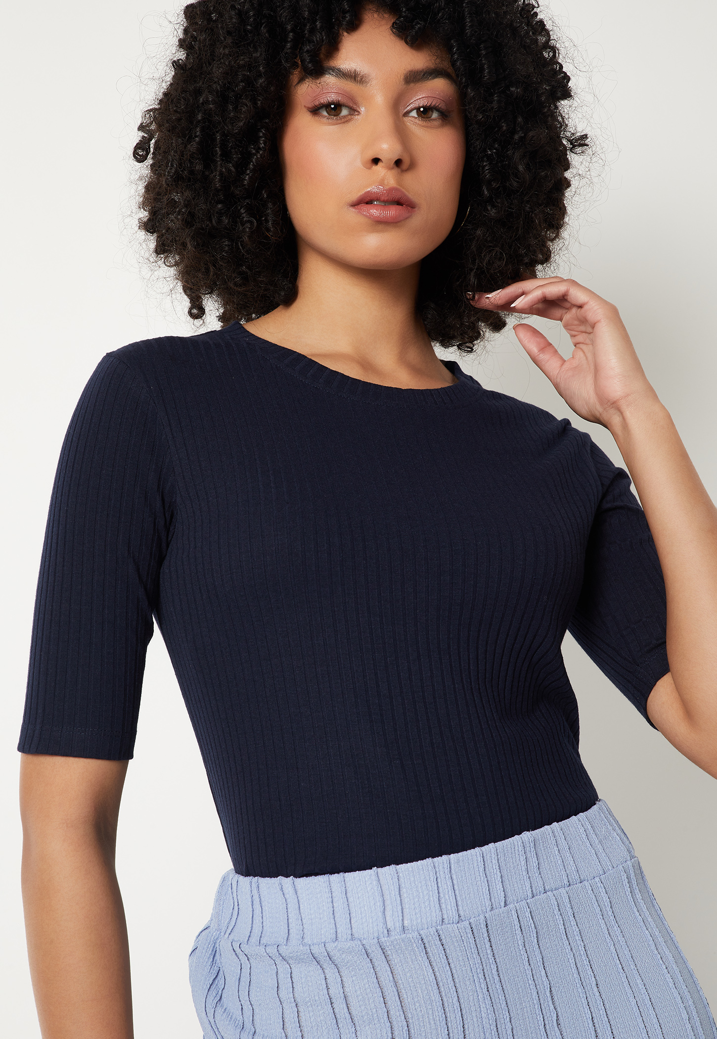 Women Ribbed T-shirt-picture-17