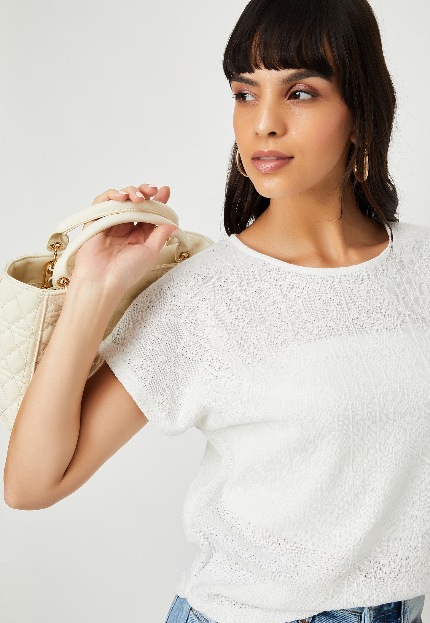 Kalki x Max Women Textured Top-picture-24