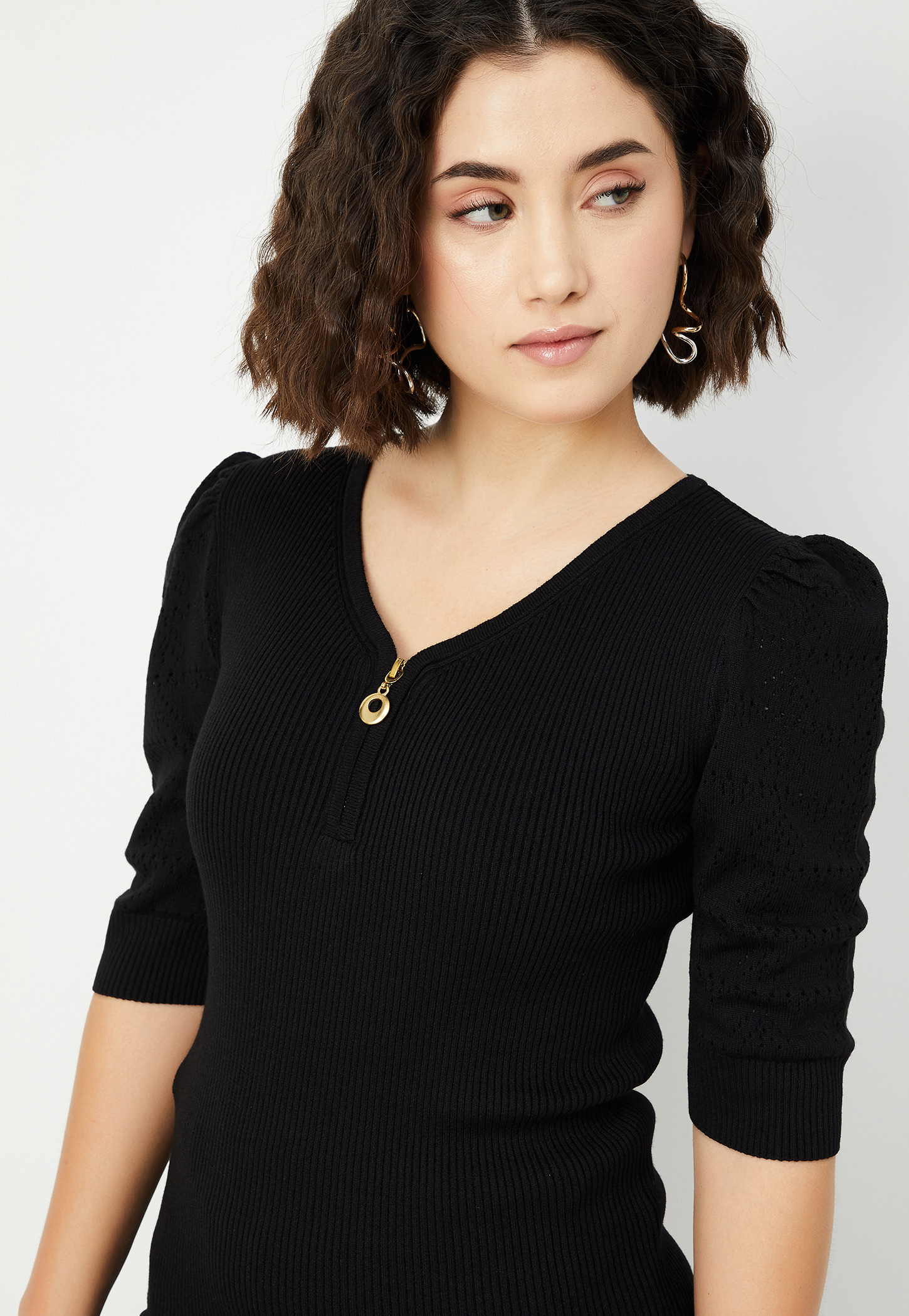 Kalki x Max Women Ribbed Blouse-picture-25