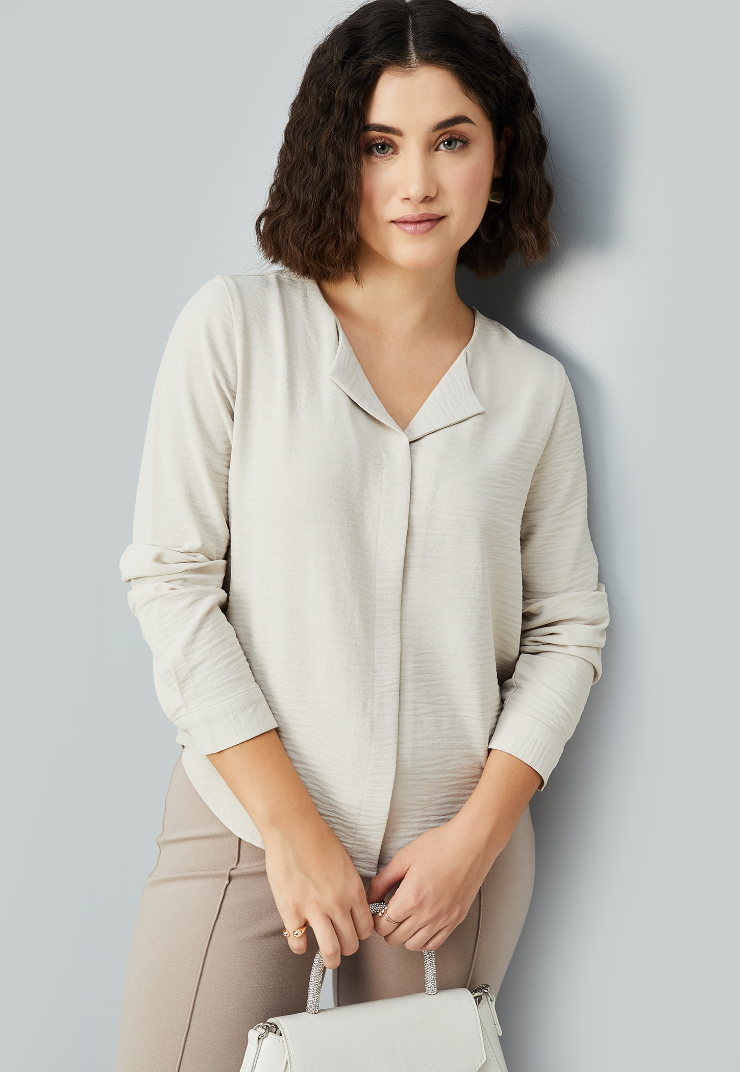 Women Textured Blouse-picture-49