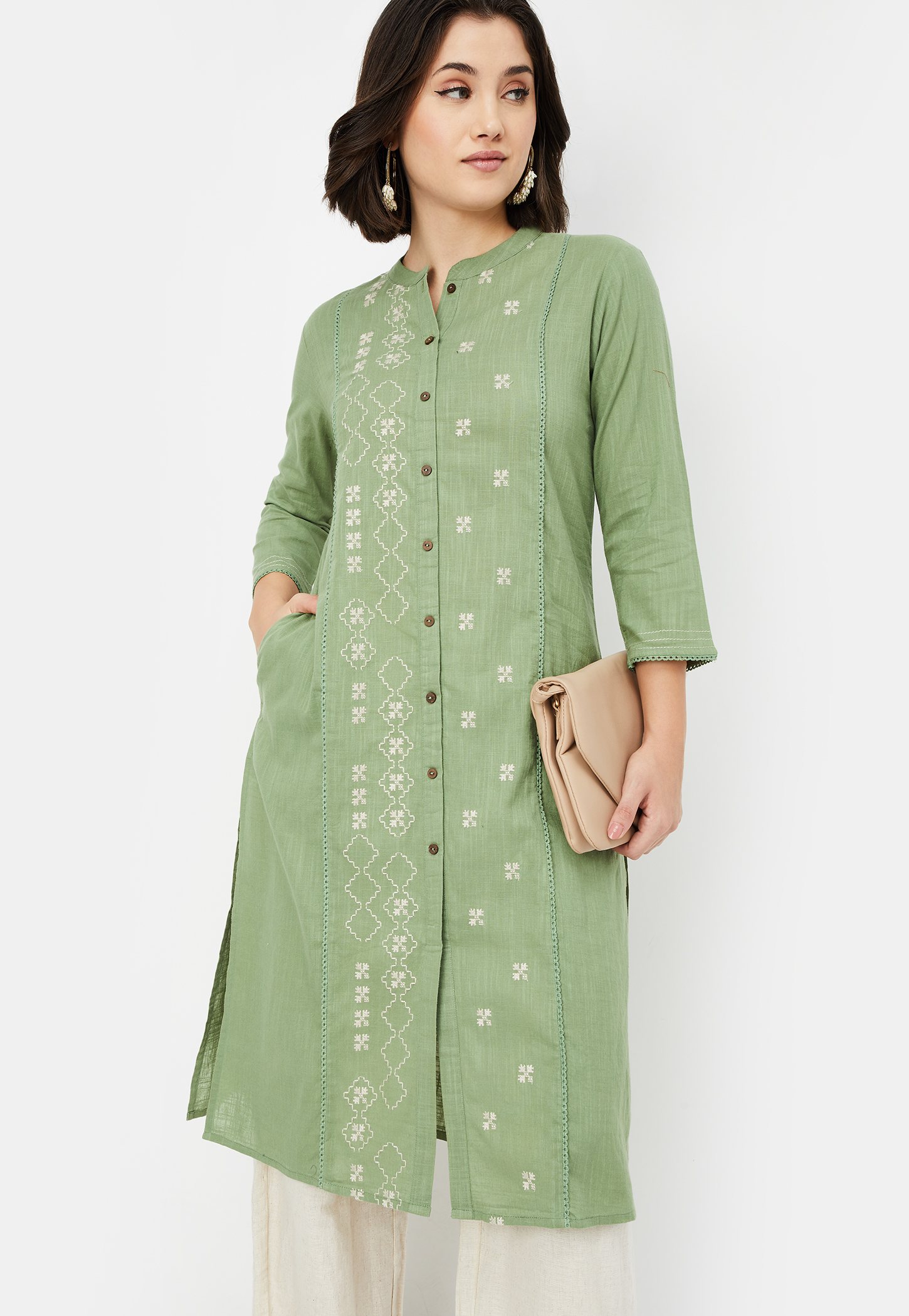 Women Embroidered Straight Kurta-picture-29