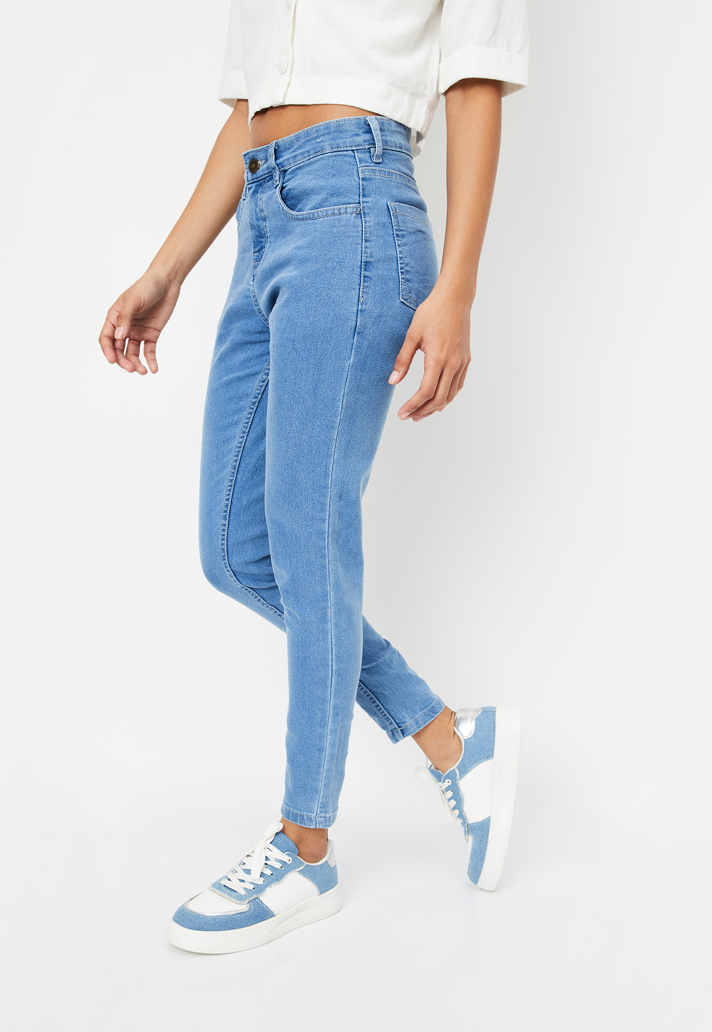 Women Solid Skinny Fit Jeans-picture-30