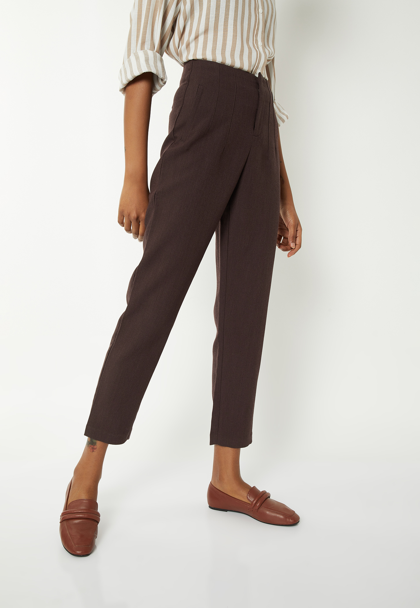 Women Solid Trousers-picture-41