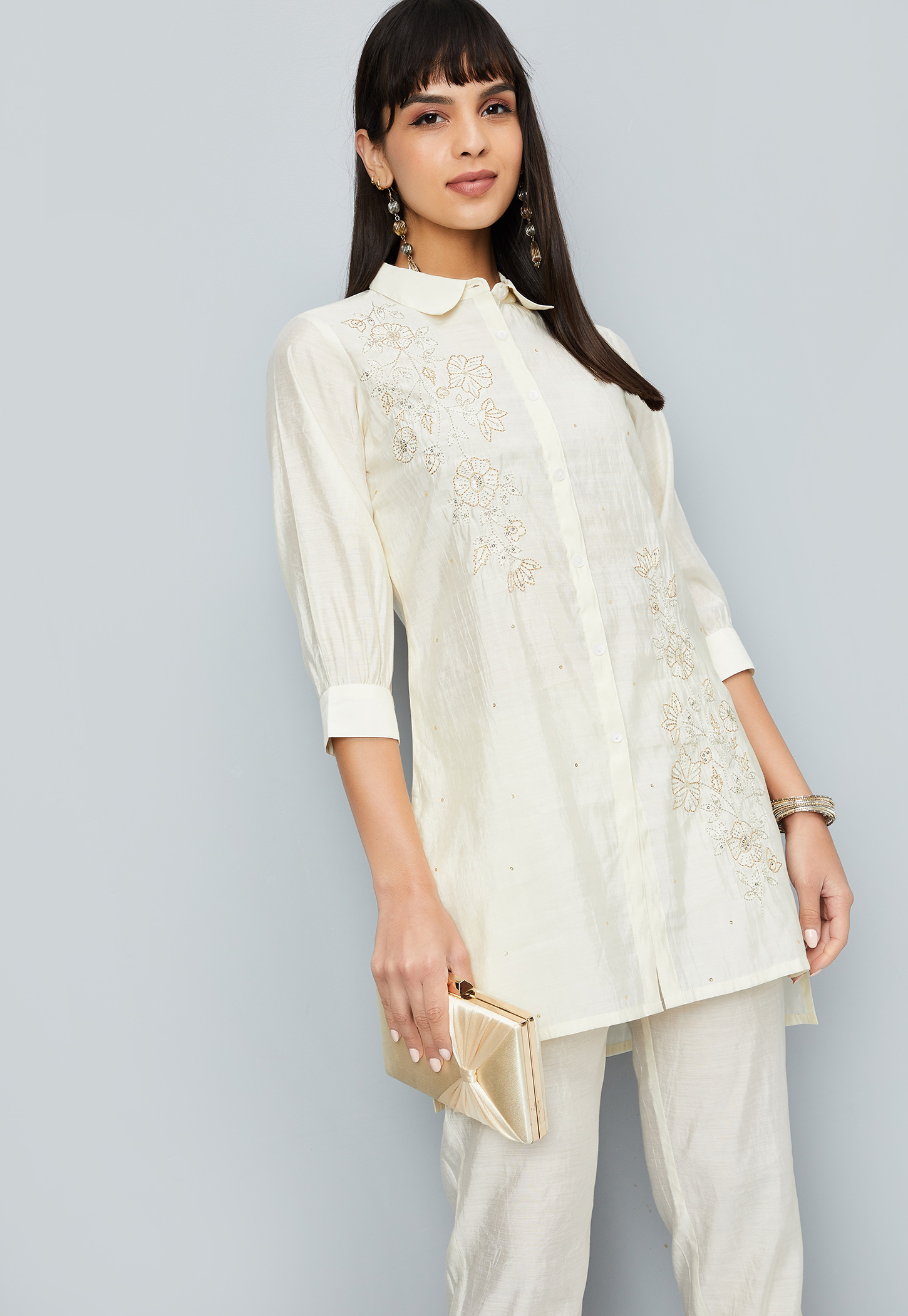 Women Embroidered Co-ords Set-picture-34