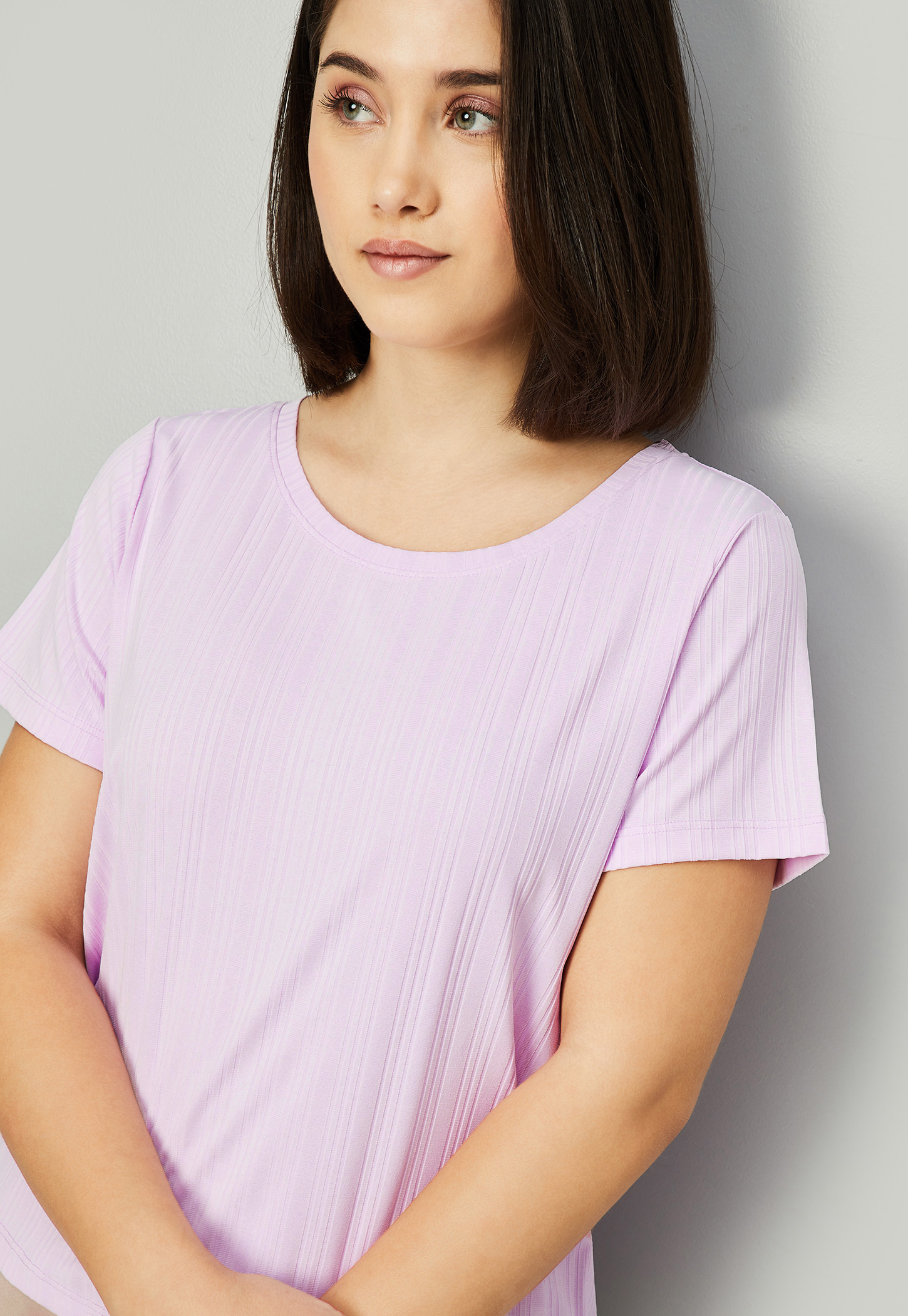 Women Textured T-shirt-picture-41