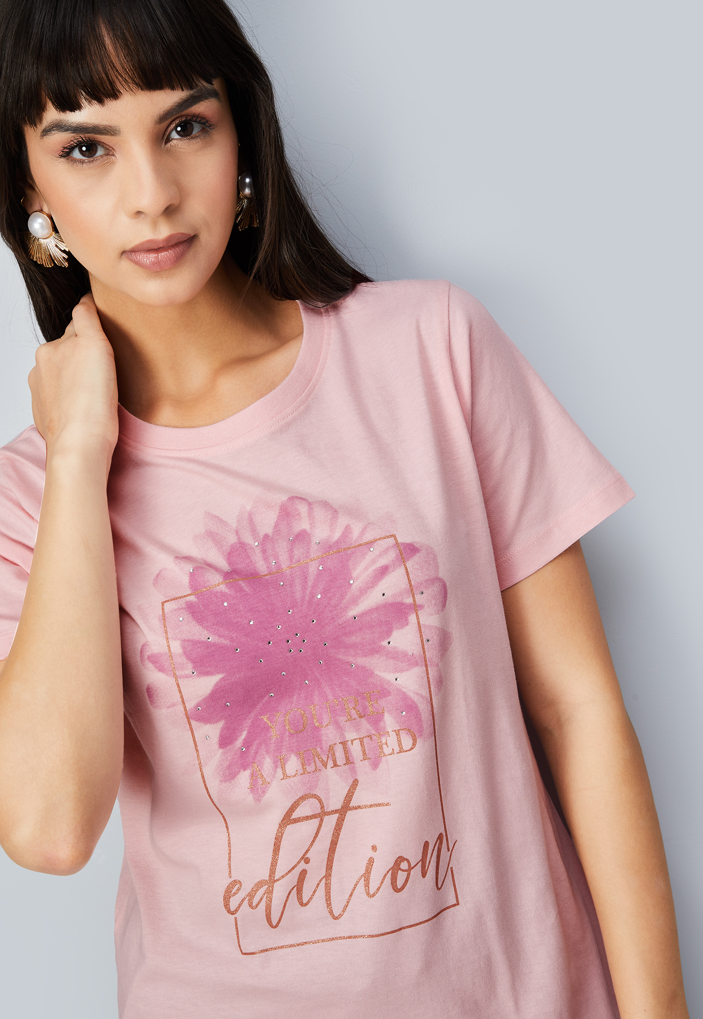 Women Graphic Print T-shirt-picture-29