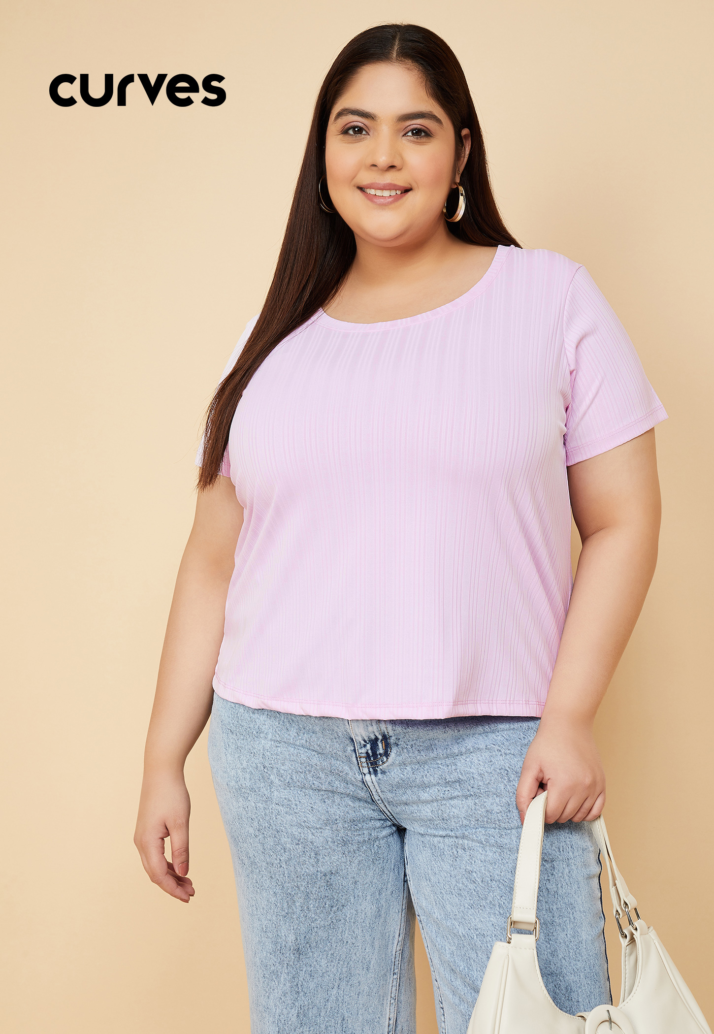 Women Textured T-shirt-picture-11