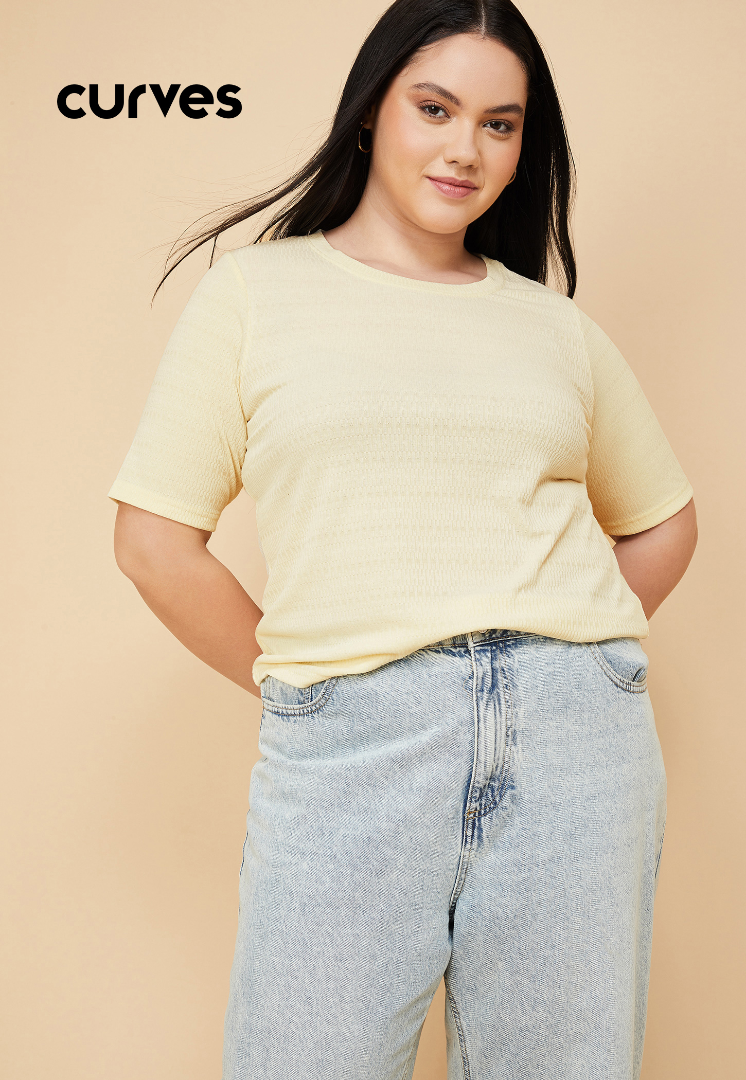 Women Textured T-shirt-picture-44