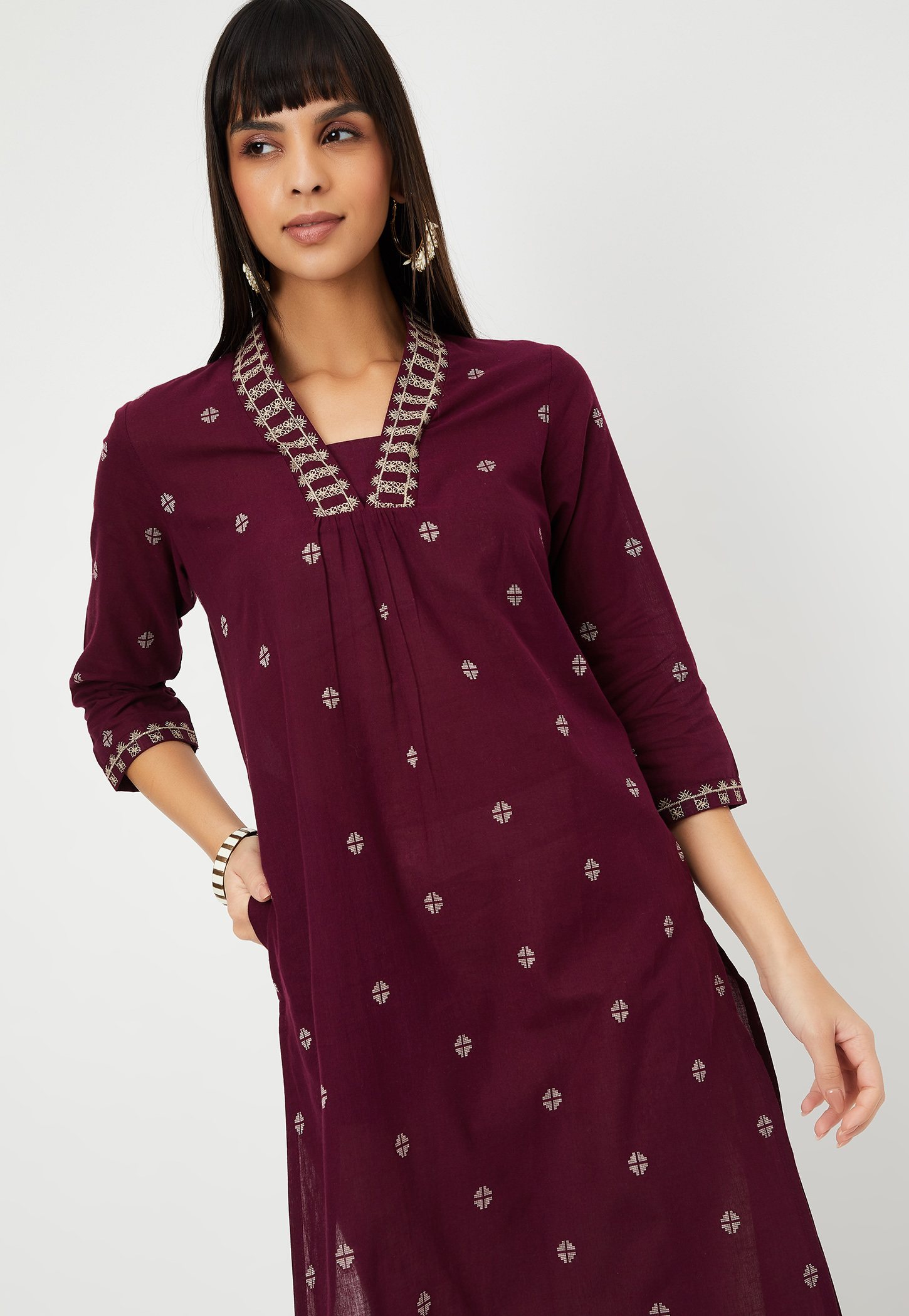 Women Embroidered Straight Kurta-picture-45