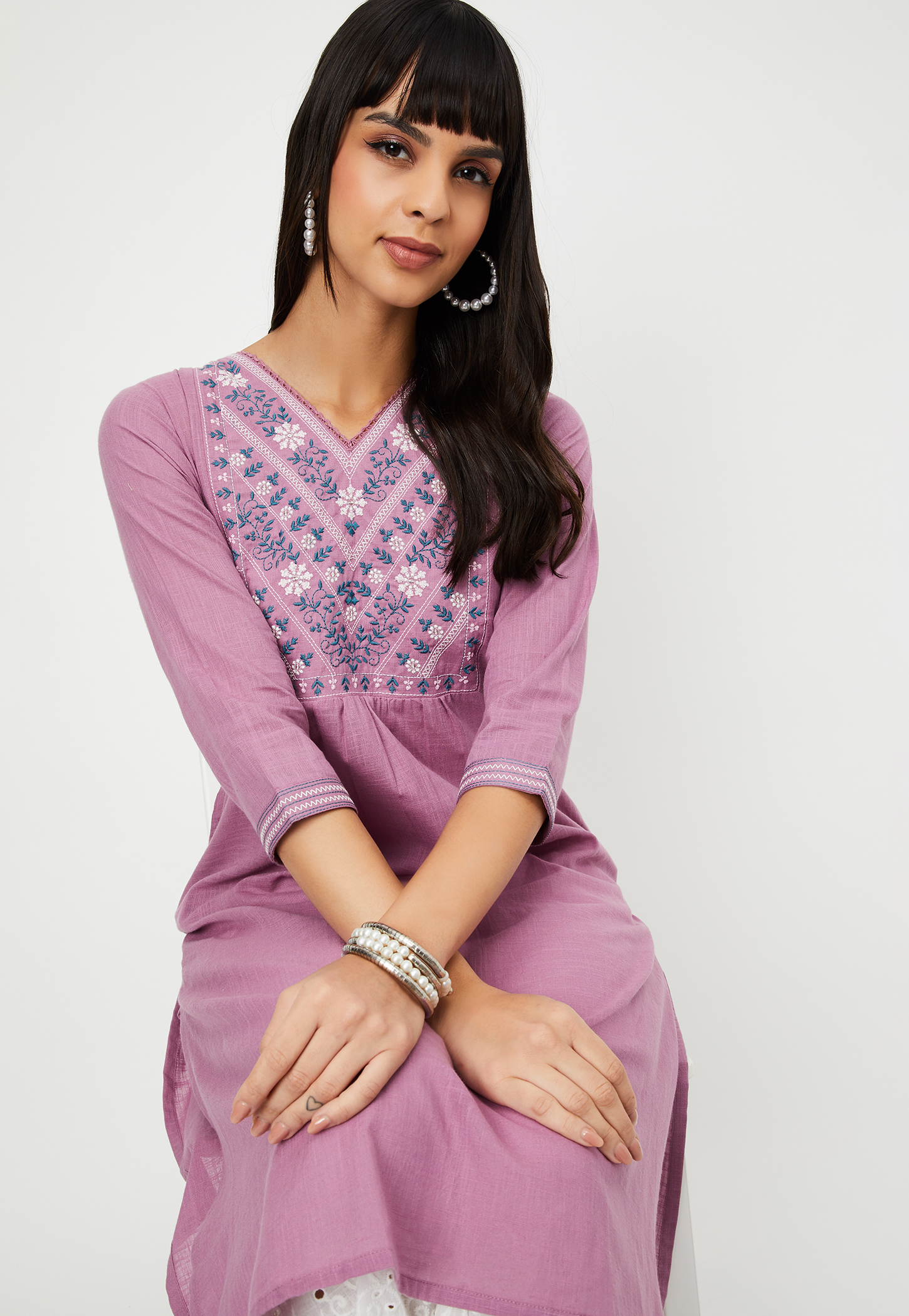 Women Embroidered Straight Kurta-picture-45