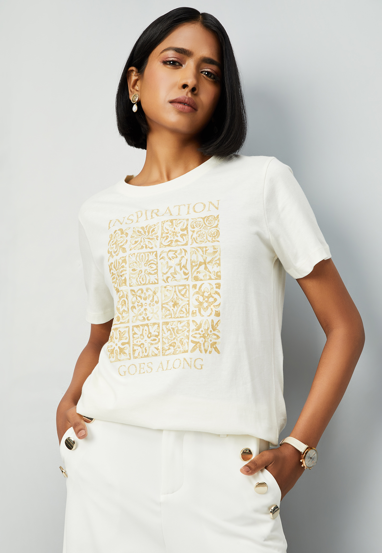 Women Graphic Print T-shirt-picture-23