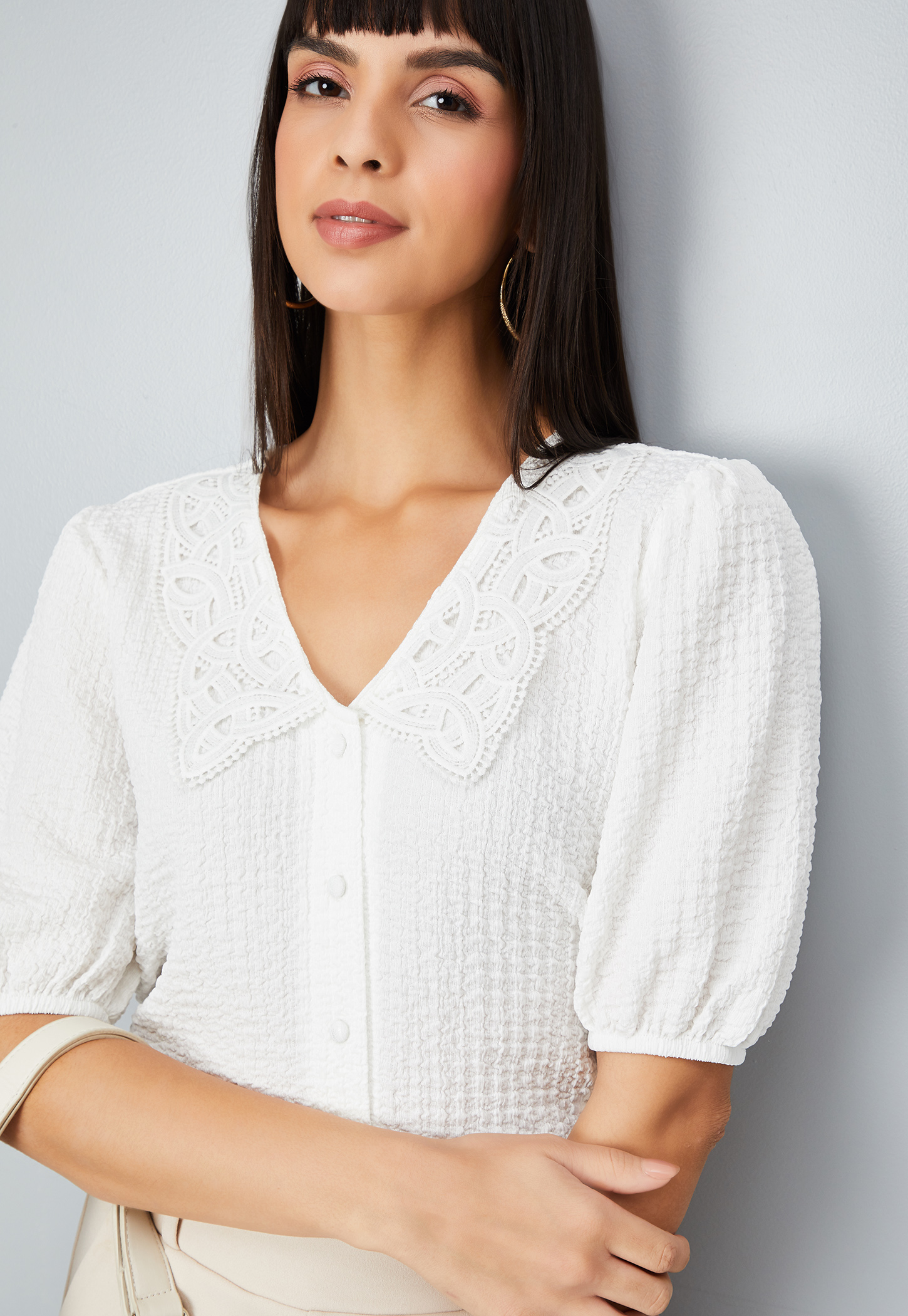 Women Textured Blouse-picture-21