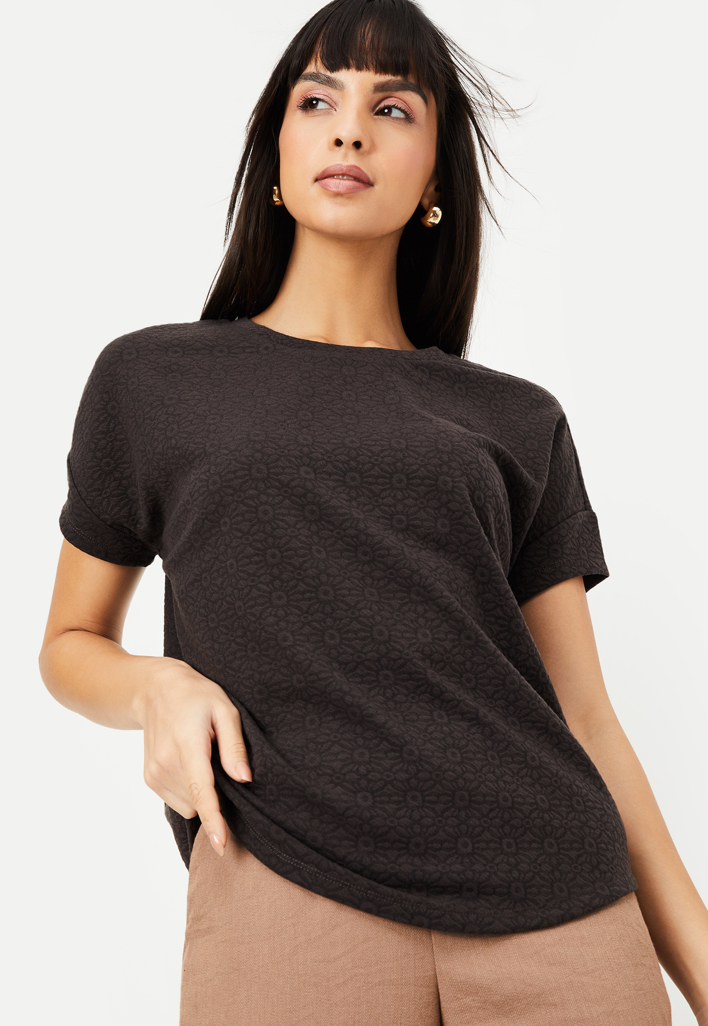 Women Floral Knitted Top-picture-47