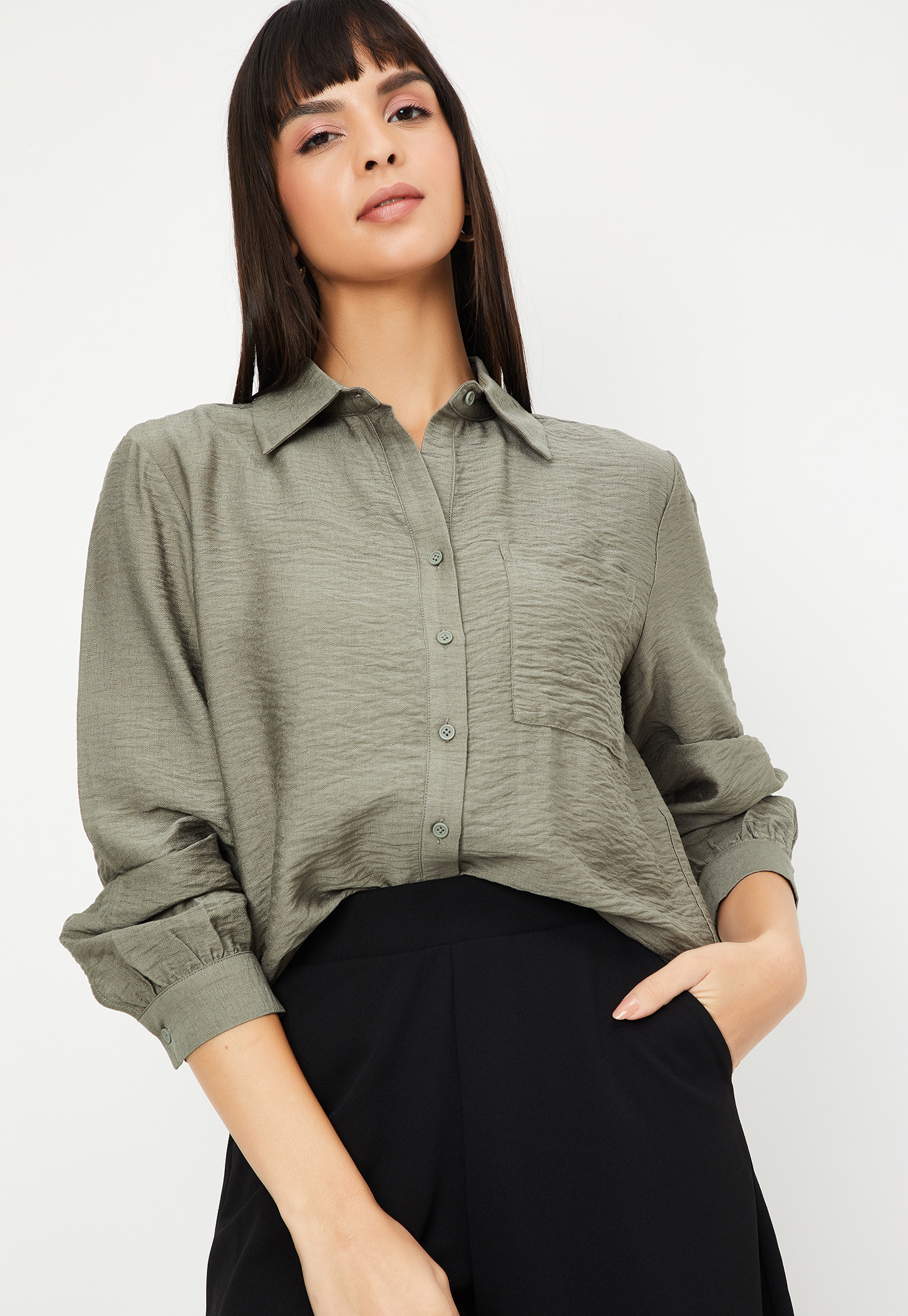 Women Textured Shirt-picture-37