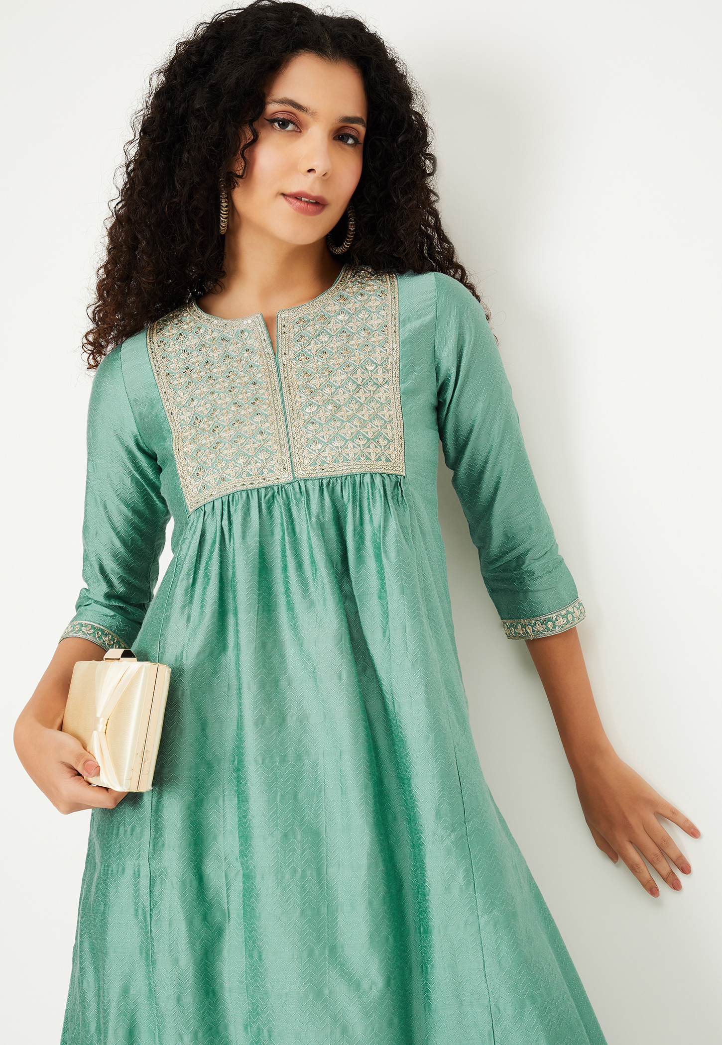 Women Embroidered Straight Kurta Set-picture-14