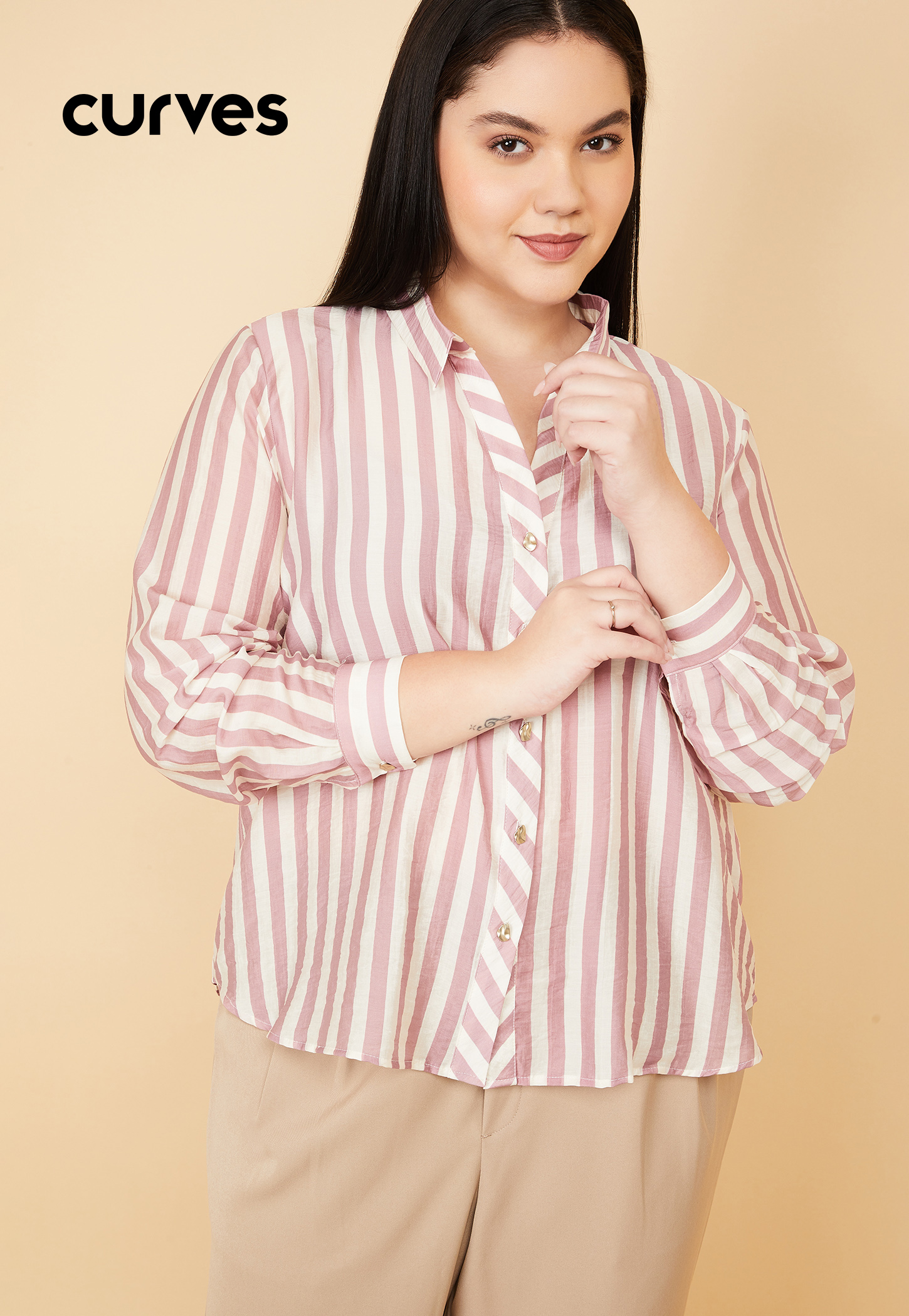 Women Striped Shirt-picture-34