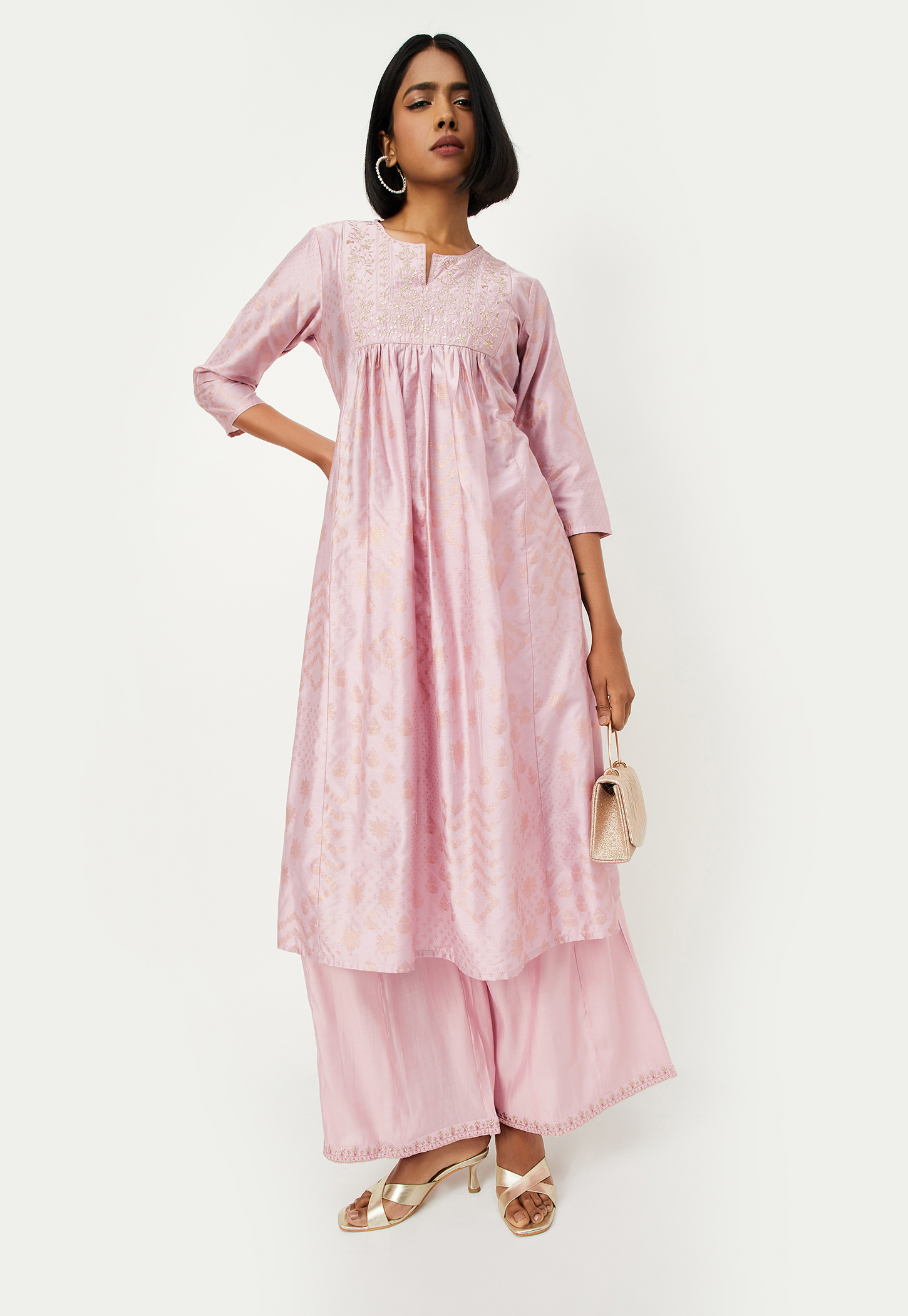 Women Embroidered A-line Kurta-picture-47
