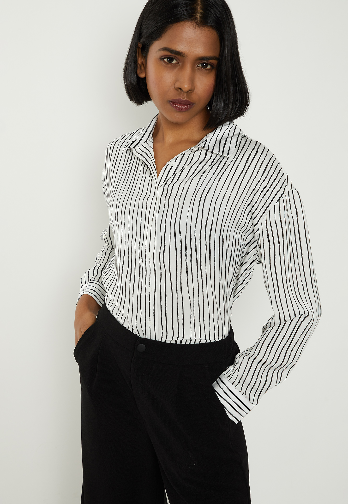 Women Striped Formal Shirt-picture-35