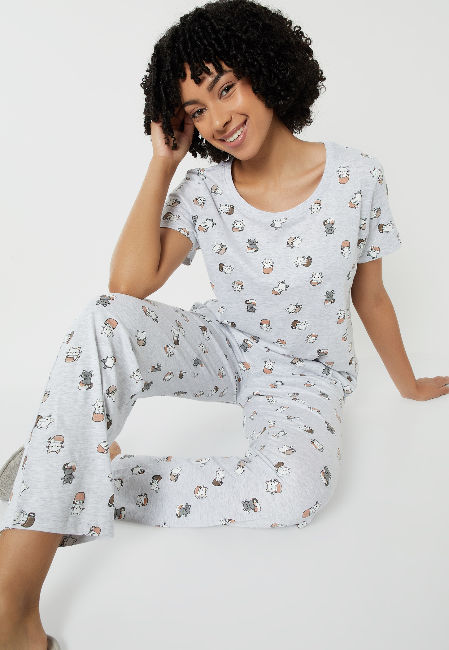 Women Printed PJ Set-picture-30