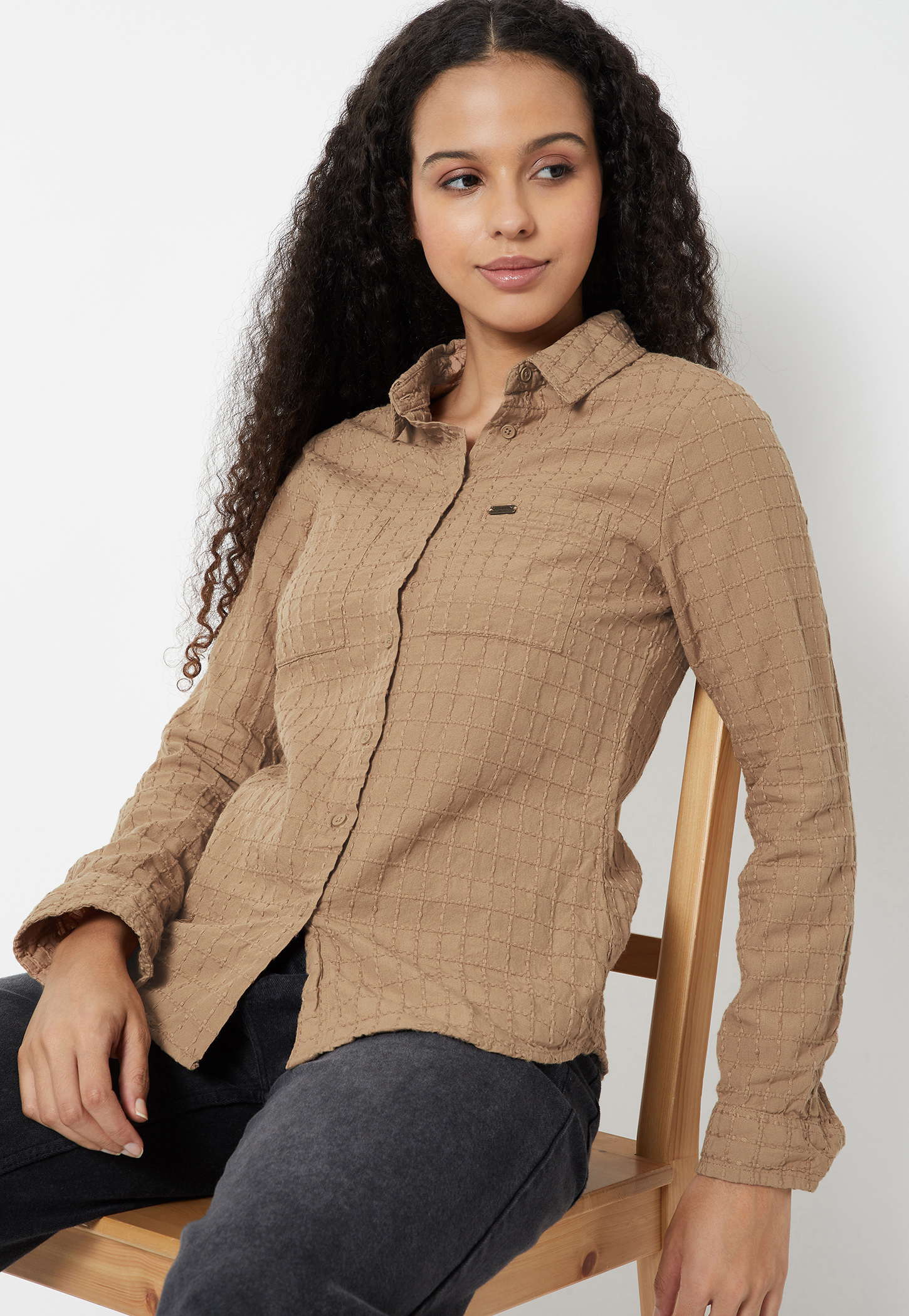 Women Checked Shirt-picture-24