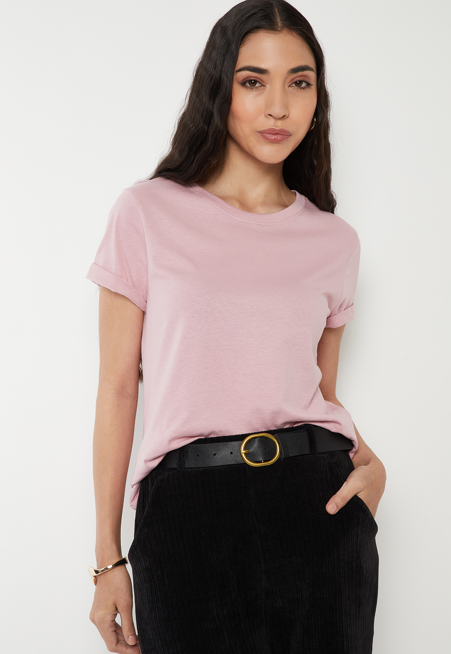 Women Solid T-shirt-picture-54