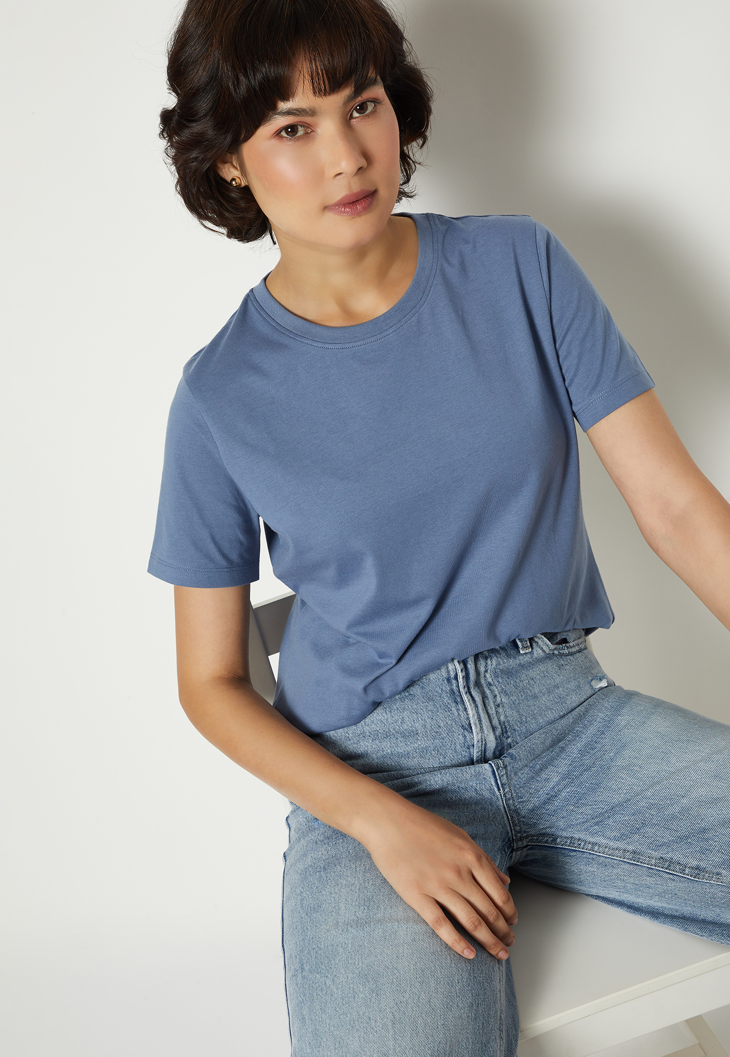 Women Solid T-shirt-picture-35