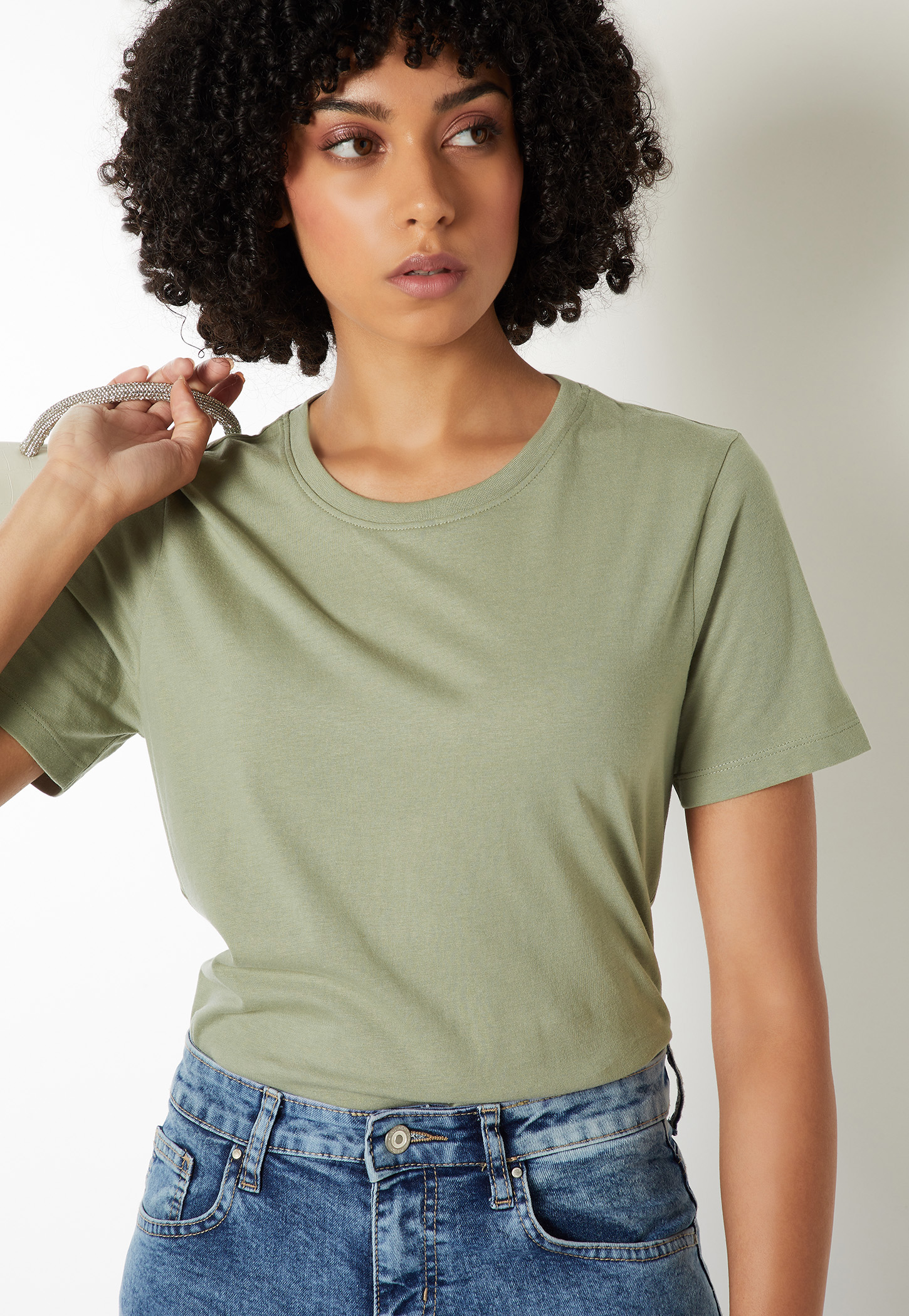 Women Solid T-shirt-picture-37