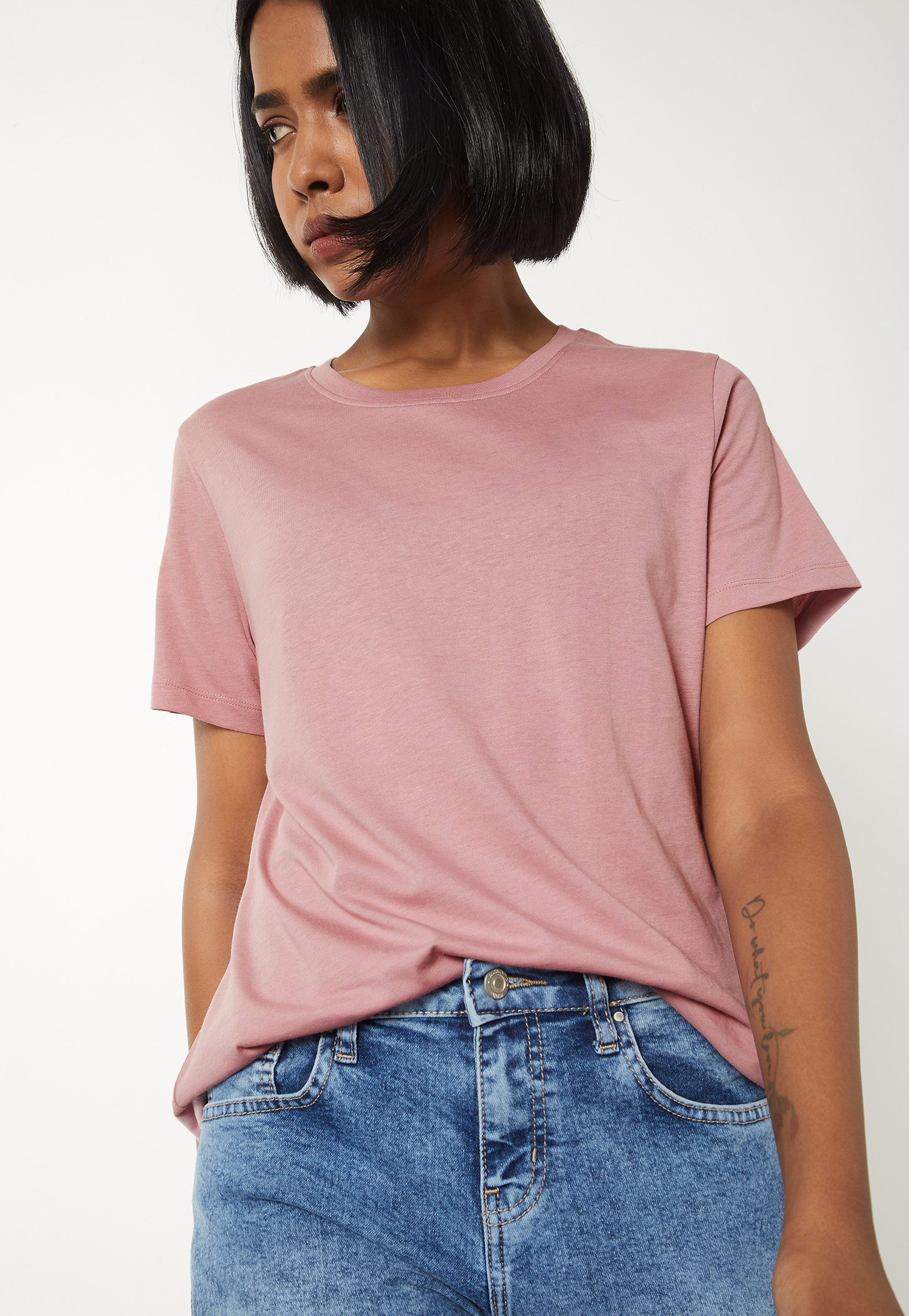 Women Solid T-shirt-picture-34