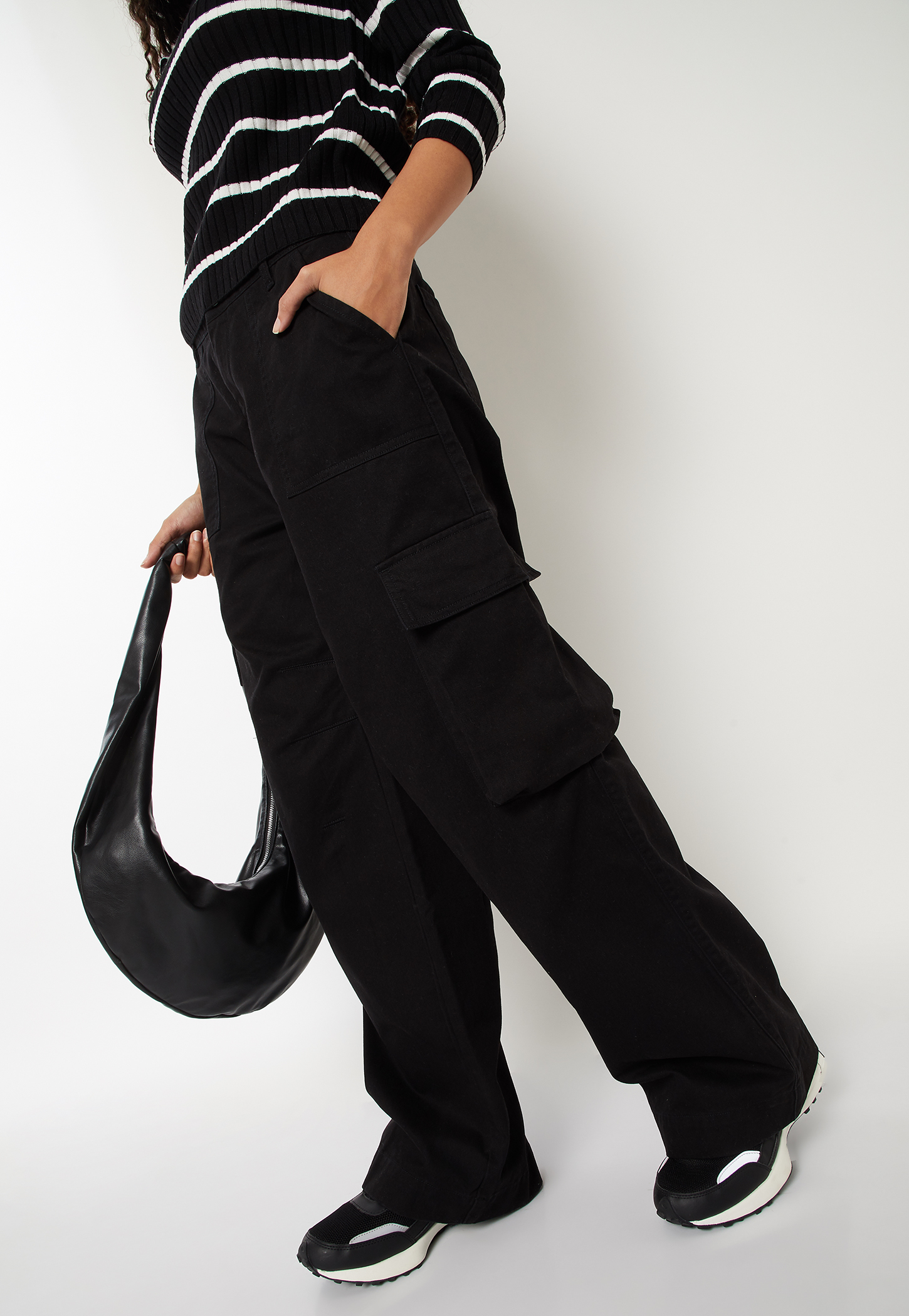 Women Solid Cargos-image-2