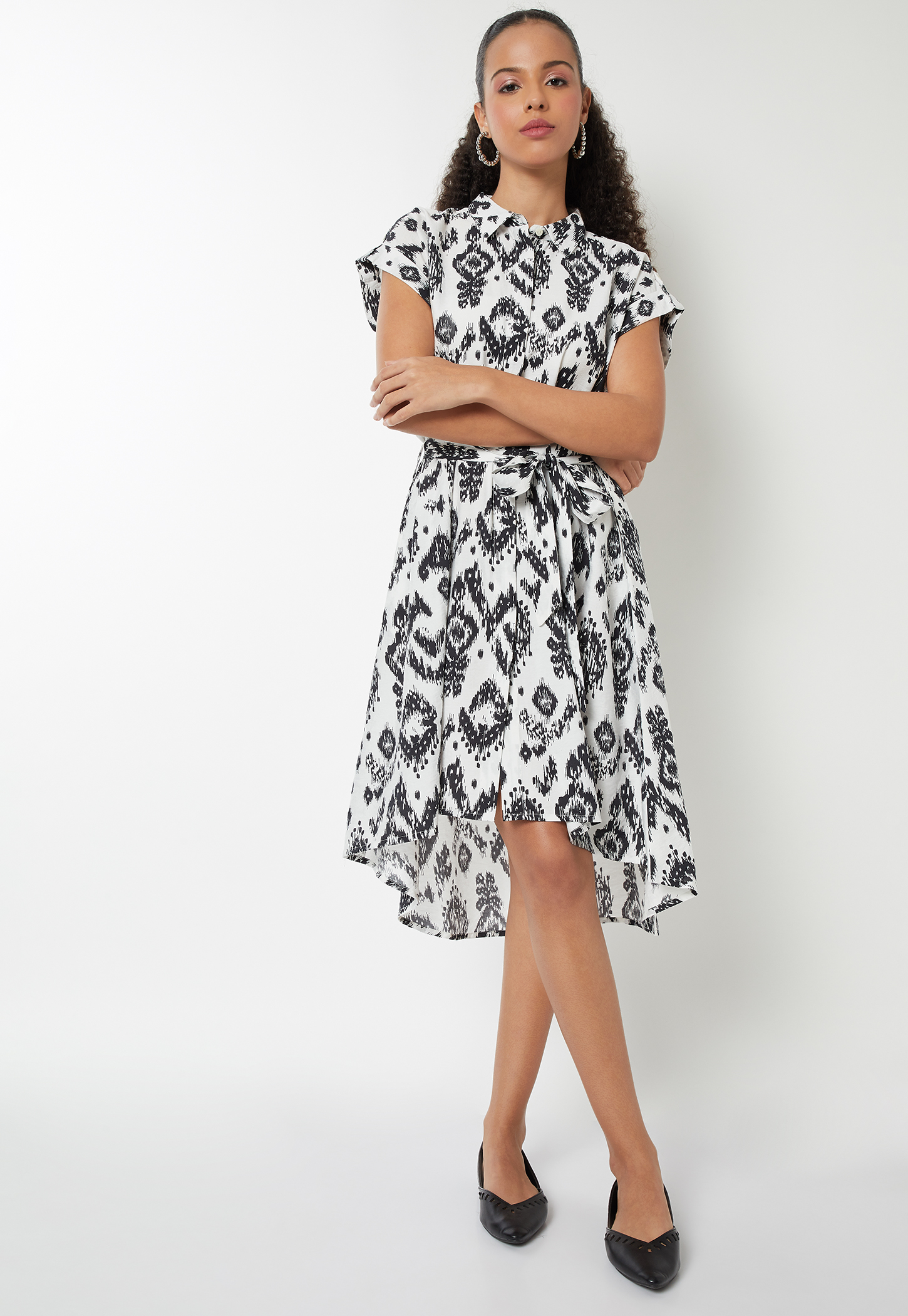 Women Printed A-line Dress-picture-14