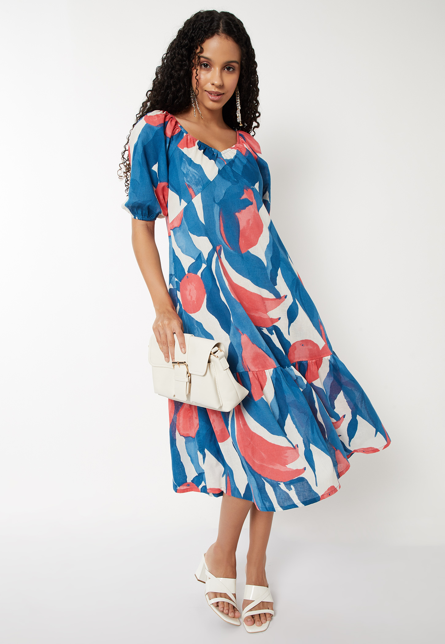 Women Printed A-line Dress-picture-52
