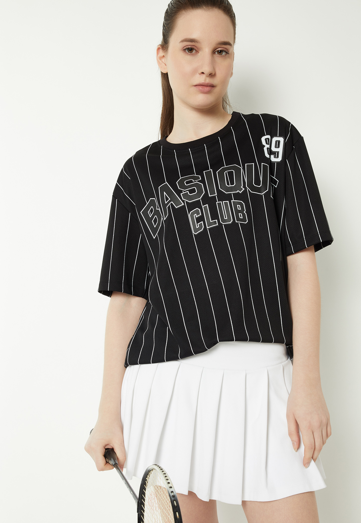 Women Striped Oversized T-shirt-picture-44