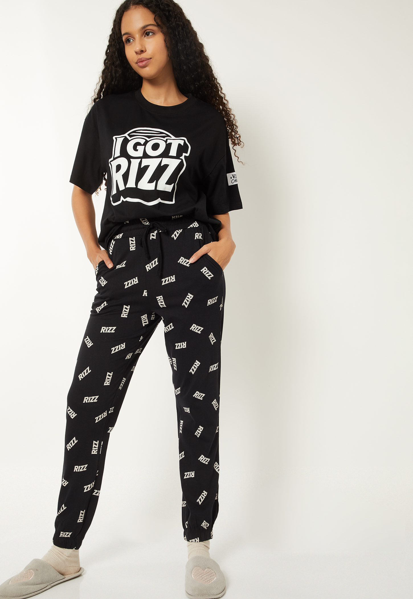 Women Printed PJ Set-picture-2