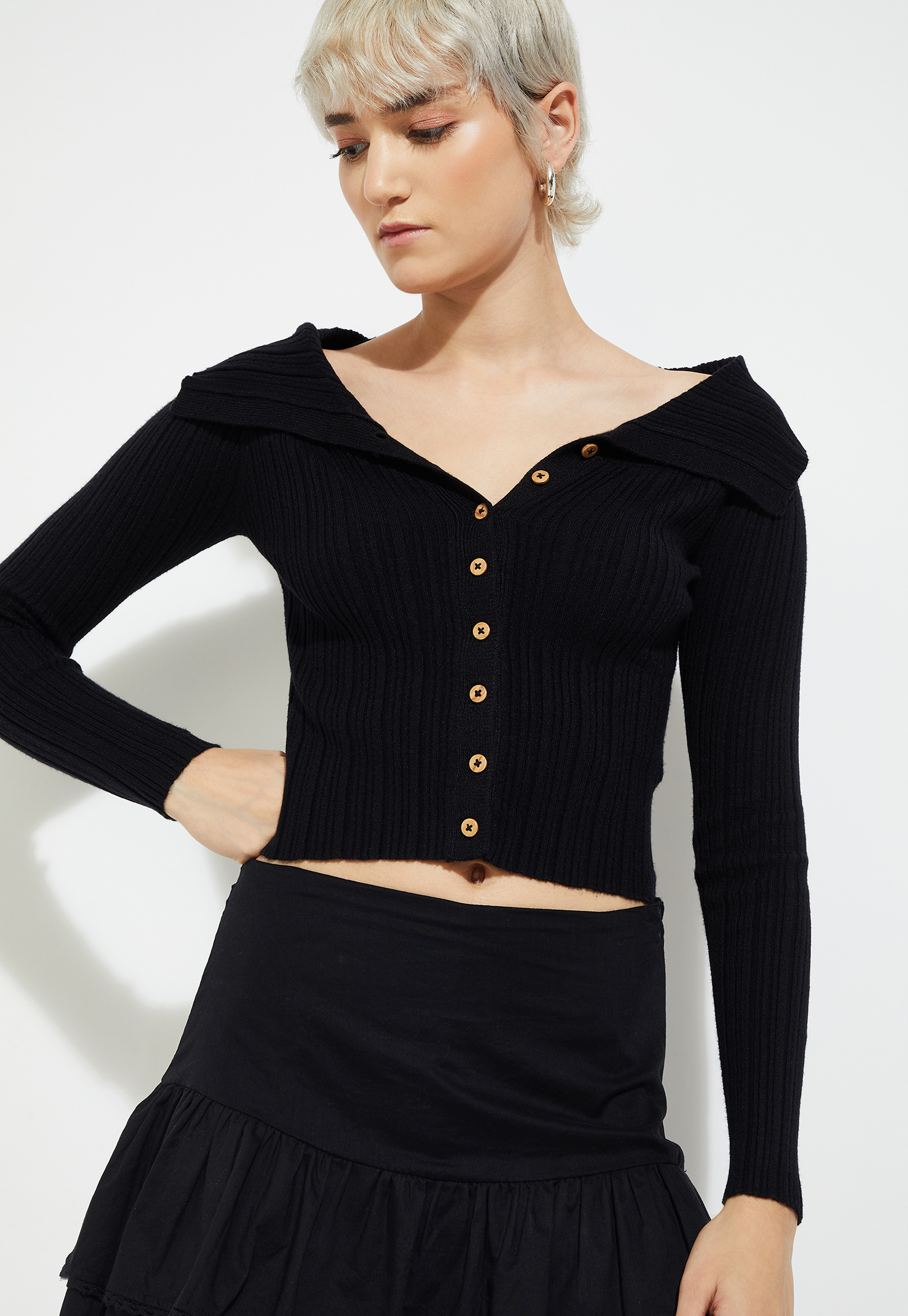URB_N Women Ribbed Crop Top-image-32