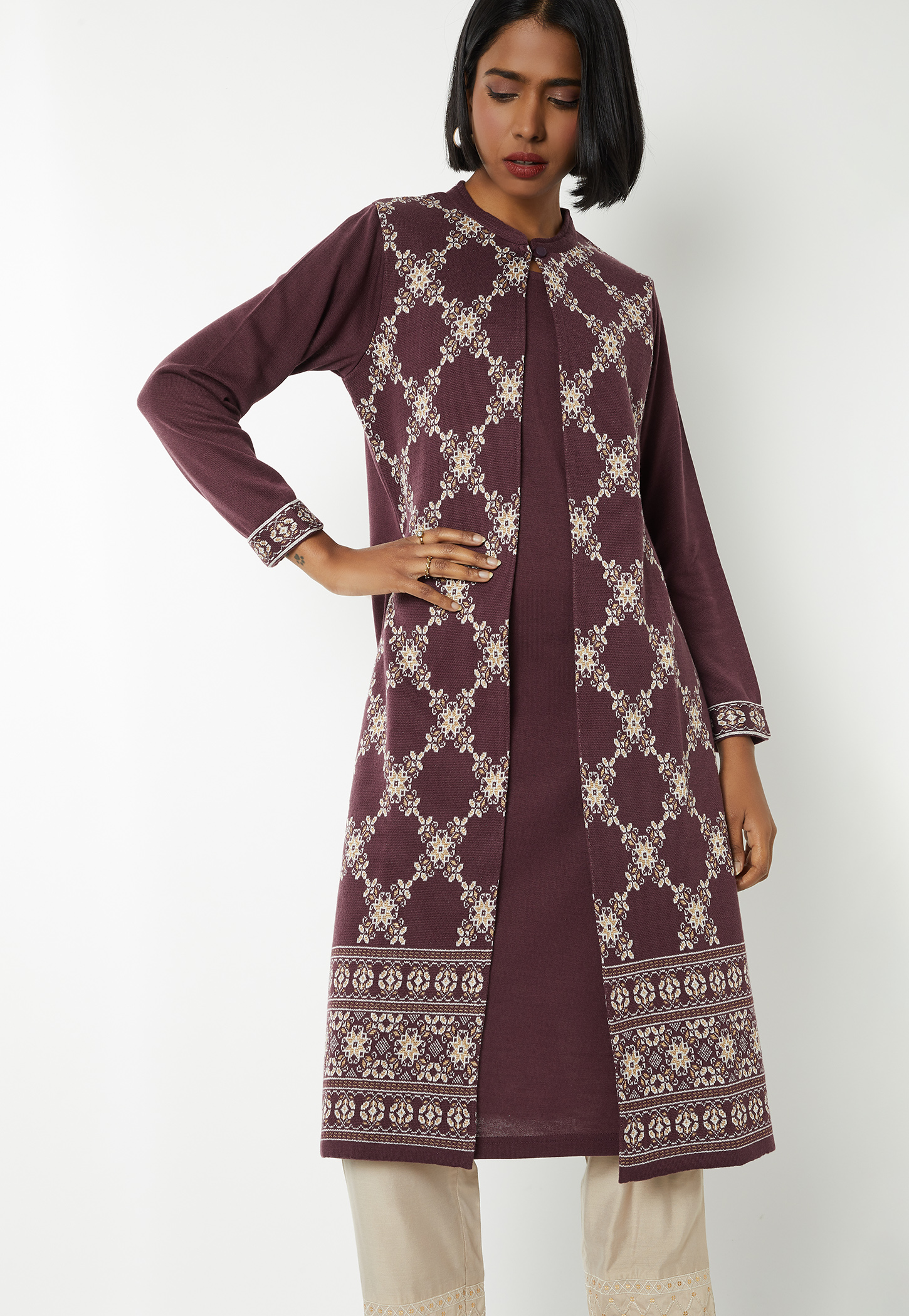 max fashion woolen kurti