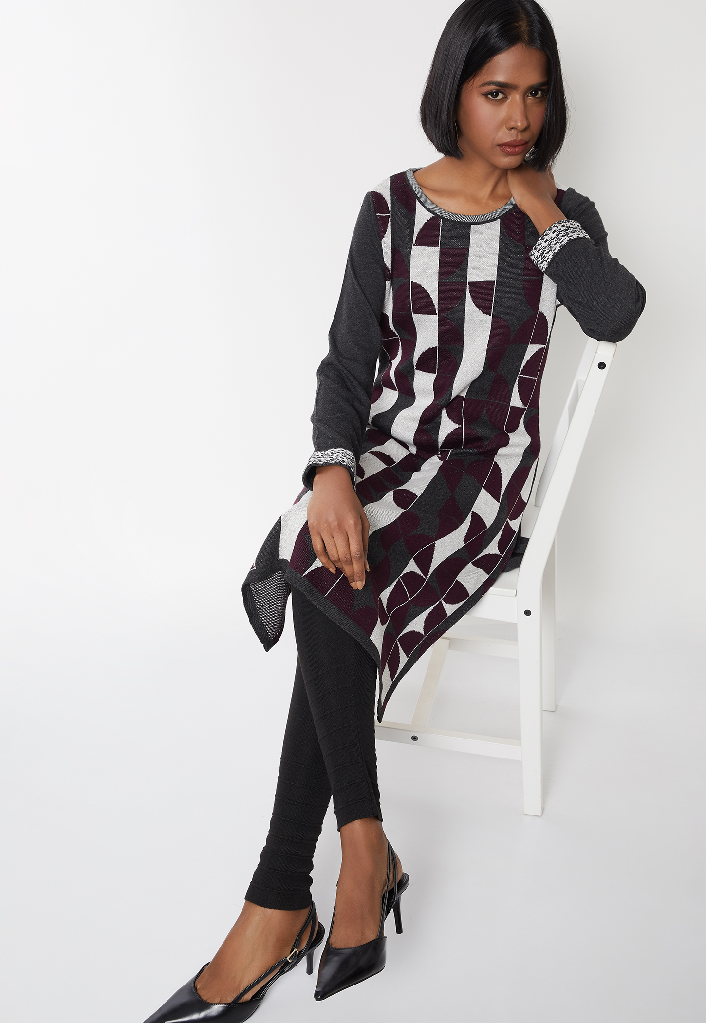 Women Knit Straight Winter Kurta-image-13