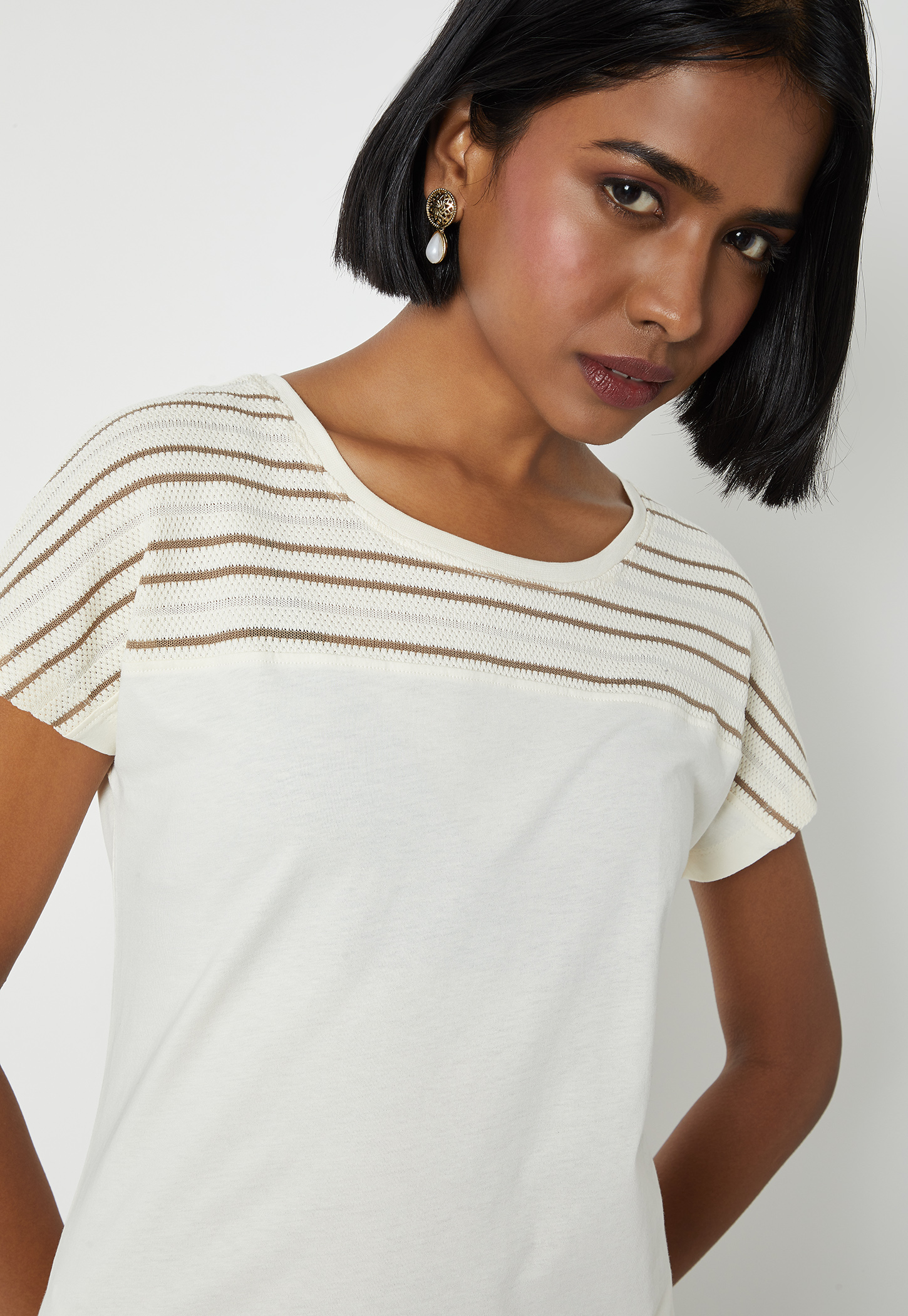 Women Striped T-shirt-picture-10