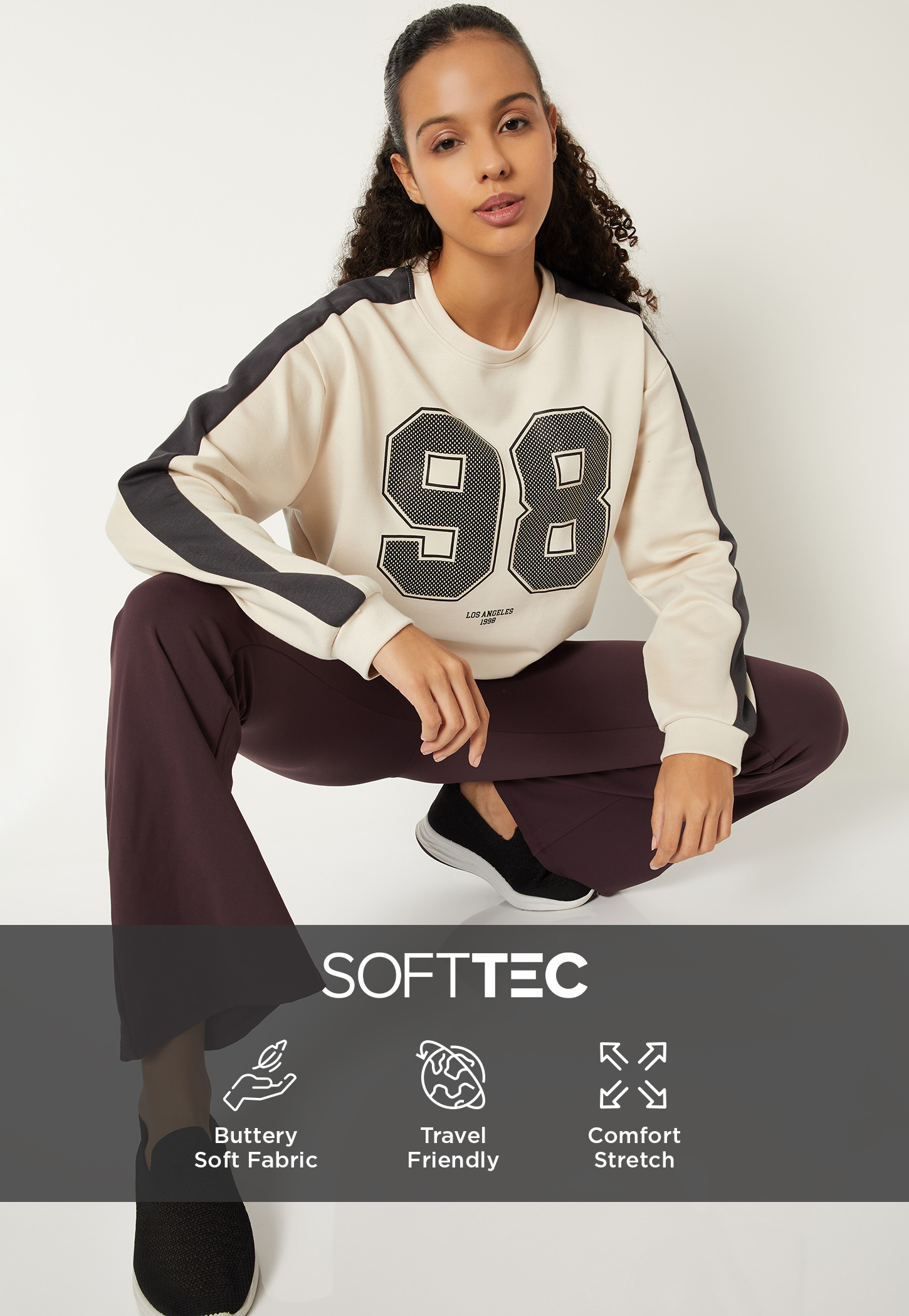 Women Printed Boxy Fit Sports T-shirt-picture-15