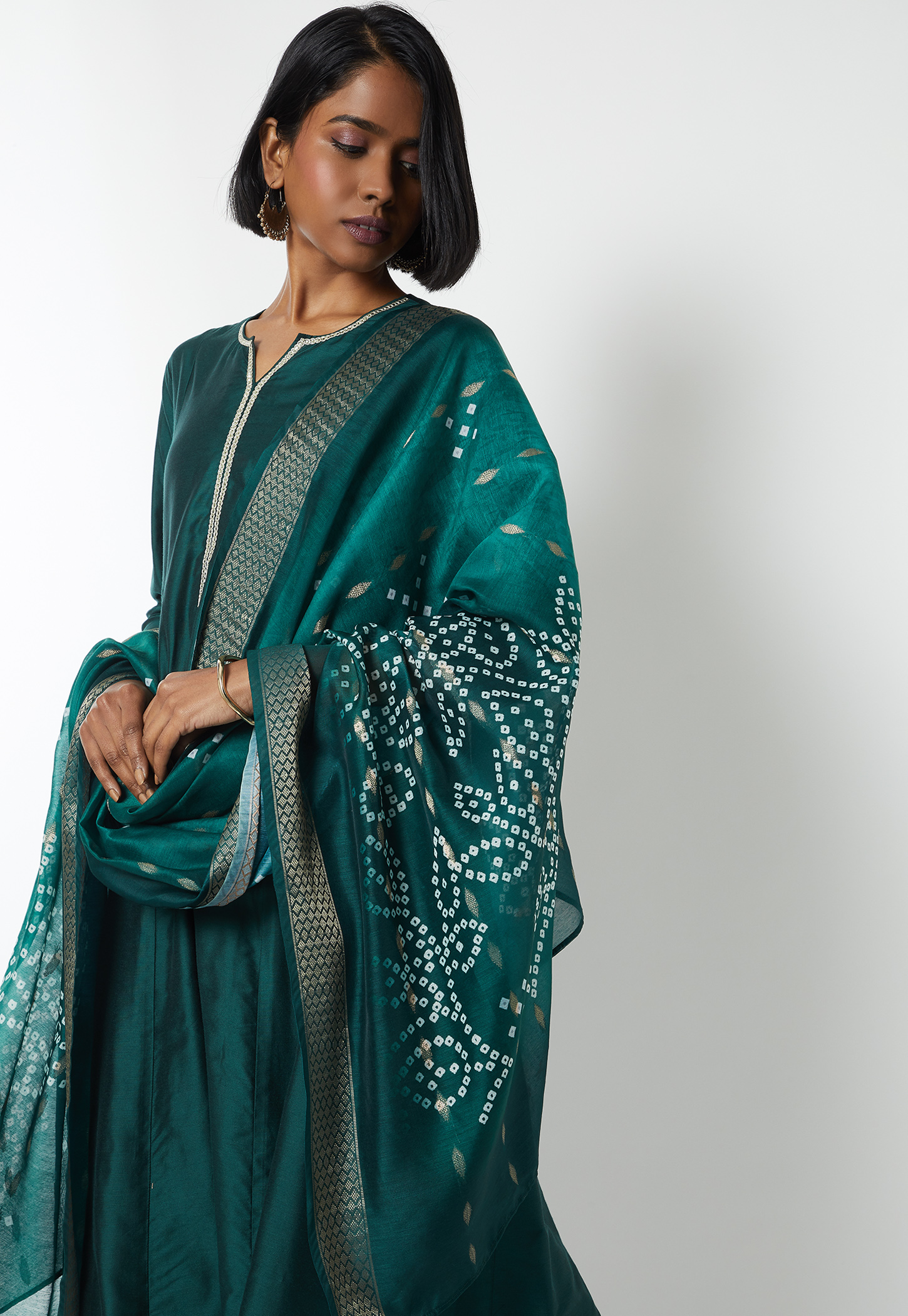 Women Solid Straight Kurta Set-picture-23