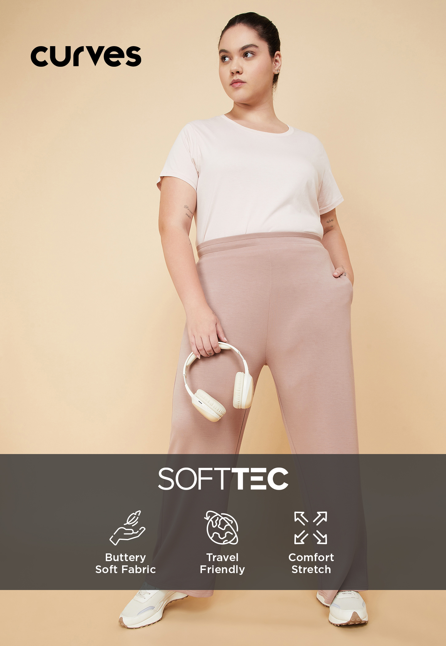 Women Wide Leg Butter Soft Track Pants-picture-56