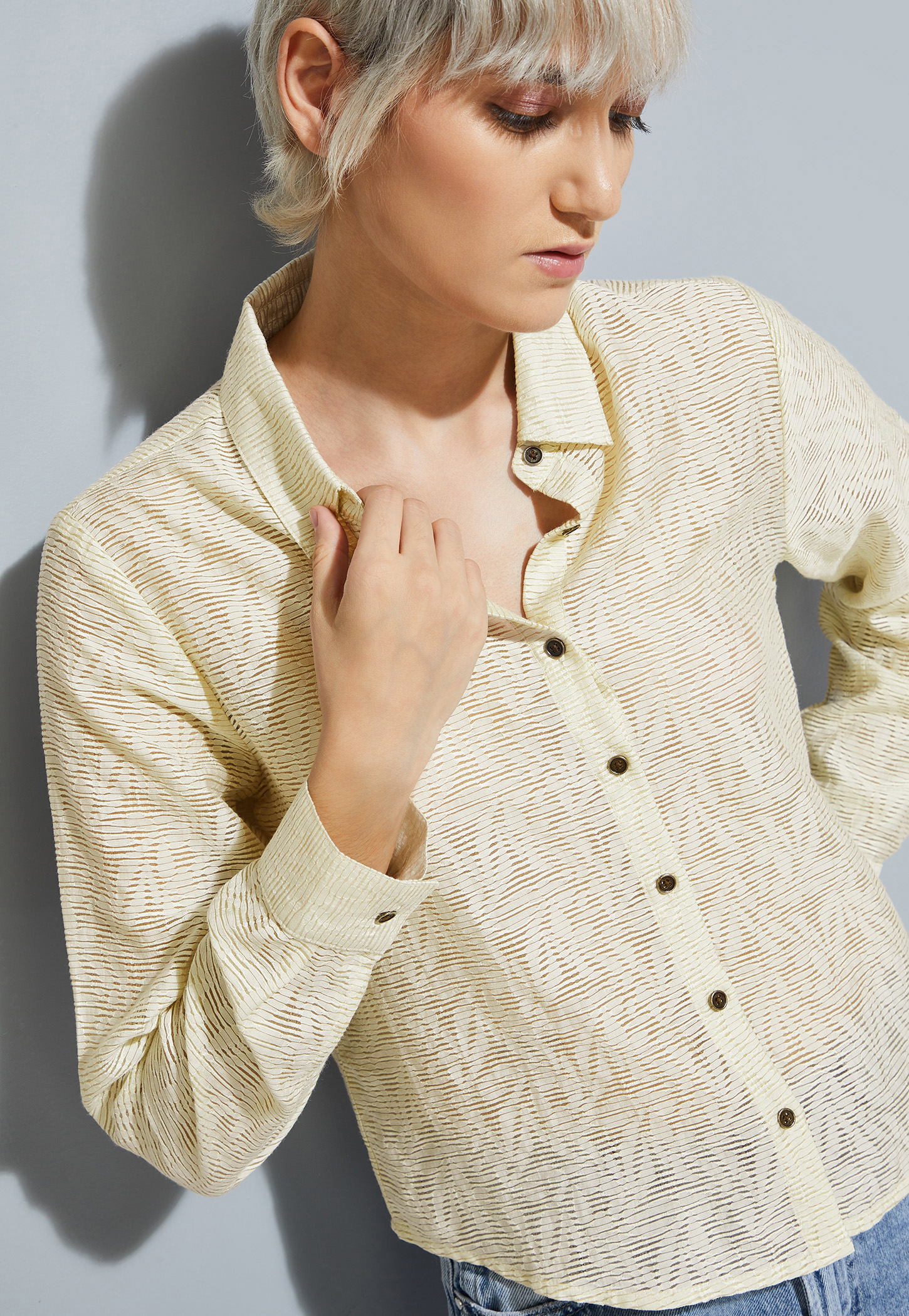 ALAYA F x URB_N Women Patterned Boxy Fit Shirt-picture-13